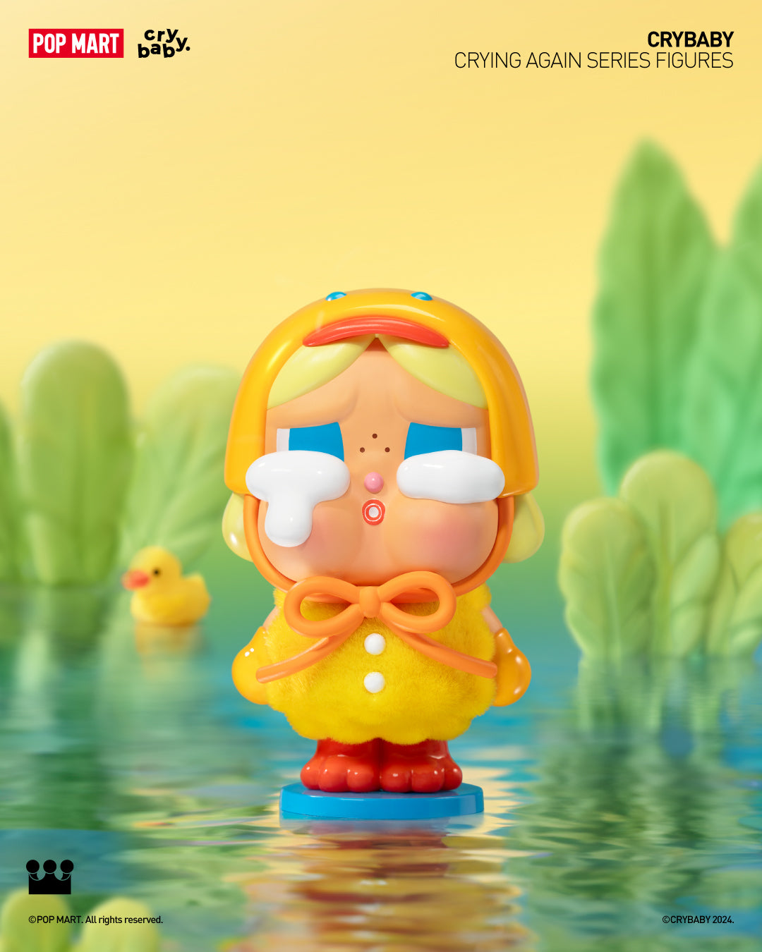  POP MART CRYBABY Crying Again Series Figures、mySite、greenlandpopulation