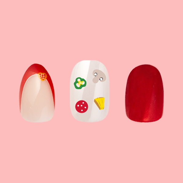 Domino’s x Olive & June Press-On Set、mySite、solidvoid