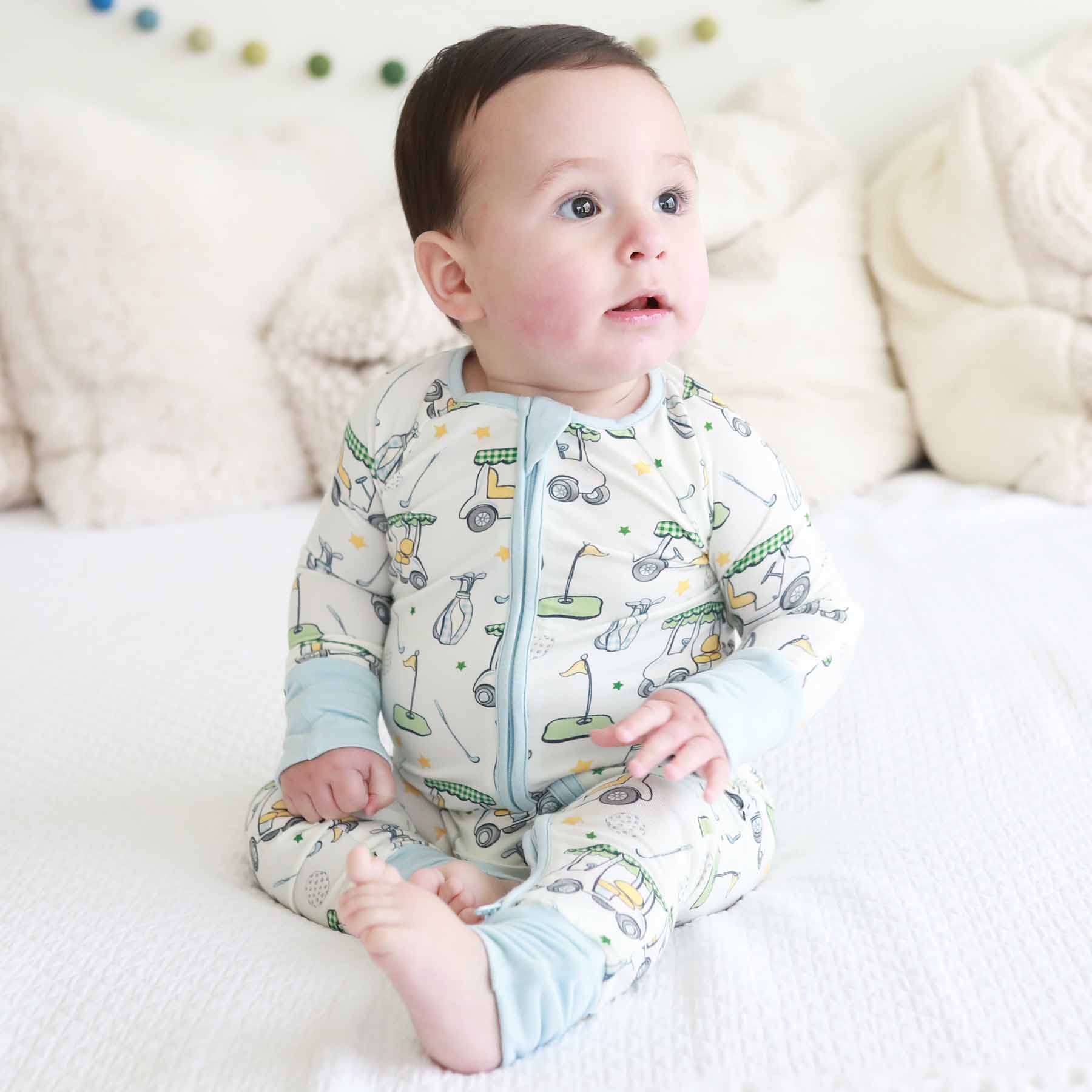  Country Club Cuties Convertible Zip Romper | Blue、mySite、layawaytickets