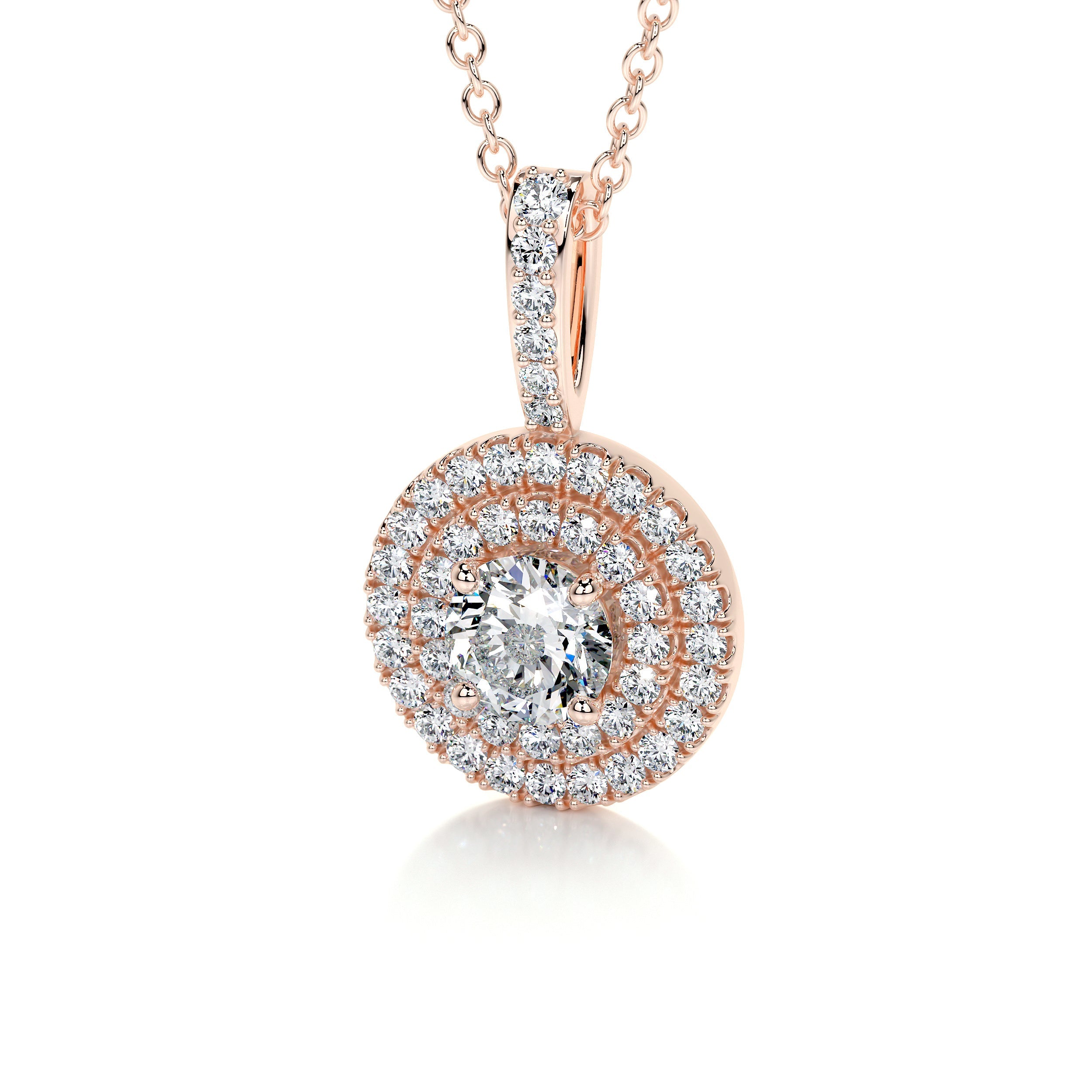 Petit Averi Lab Grown Diamond Pendant -14K Rose Gold、mySite、hinf8tx79