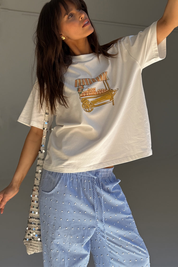 Orange Cart T-Shirt、mySite、solidvoid