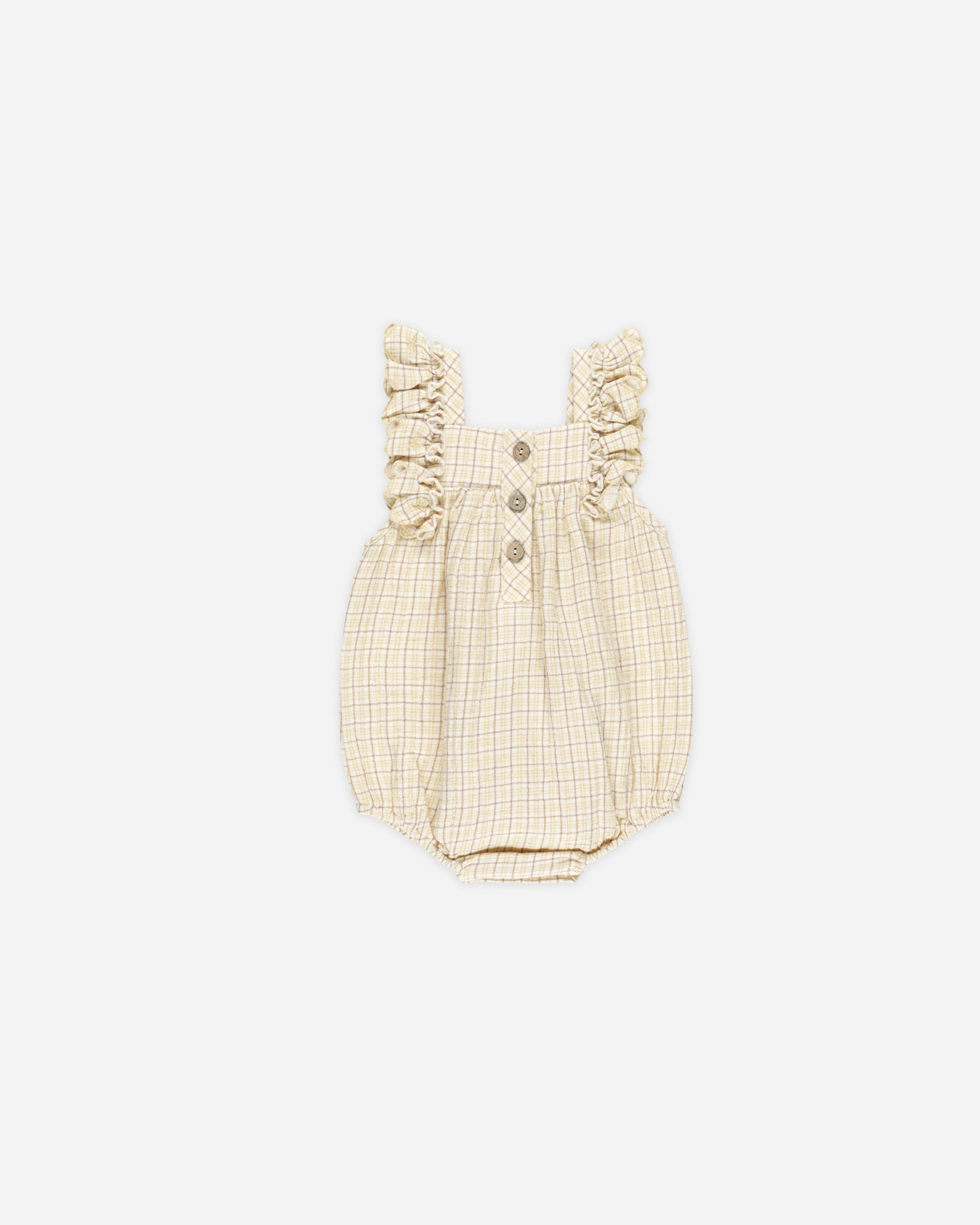  Maya Romper || Yellow Plaid、mySite、layawaytickets