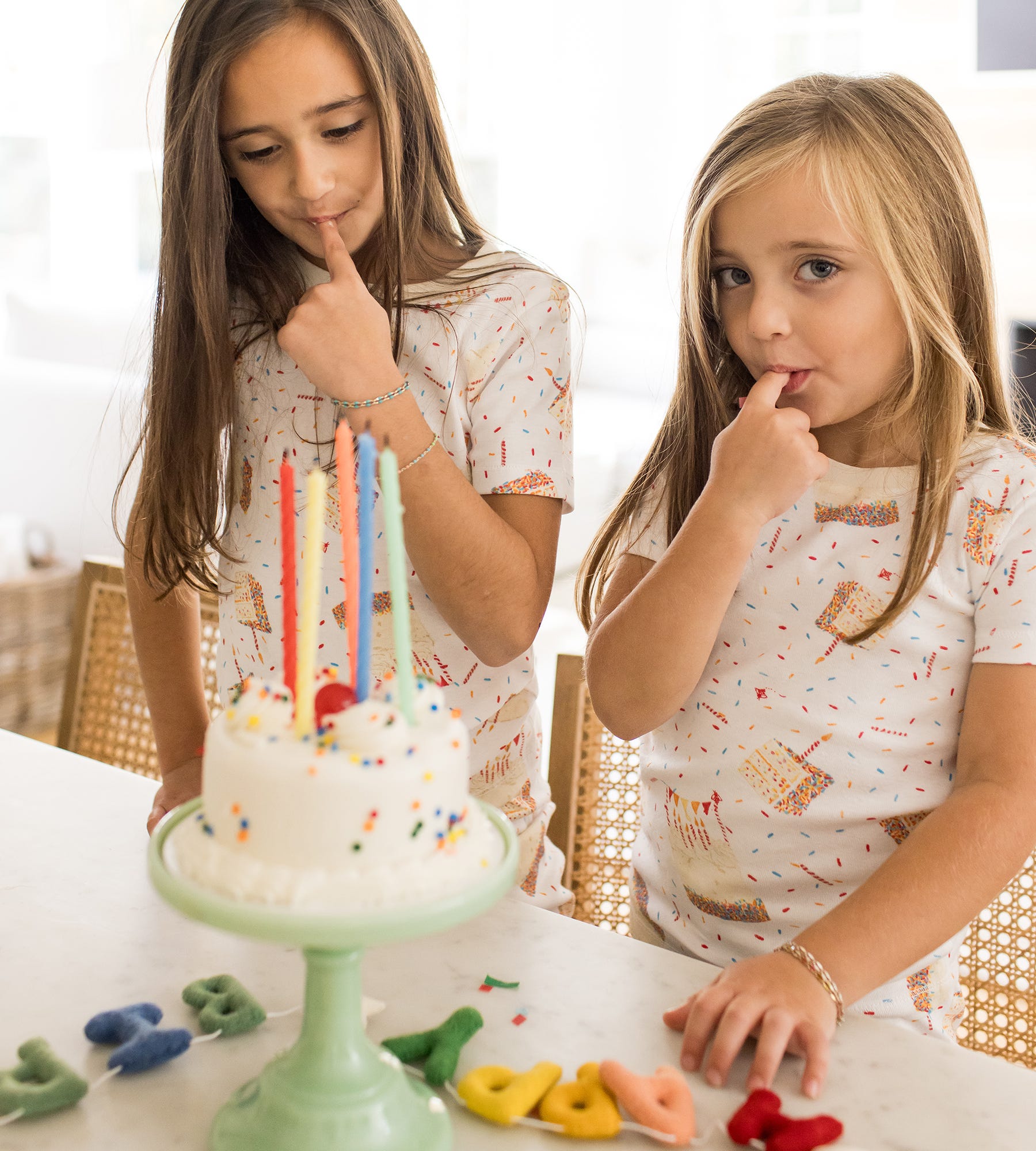  Birthday Cake Organic Two-Piece Short Sleeve Pajamas、mySite、layawaytickets