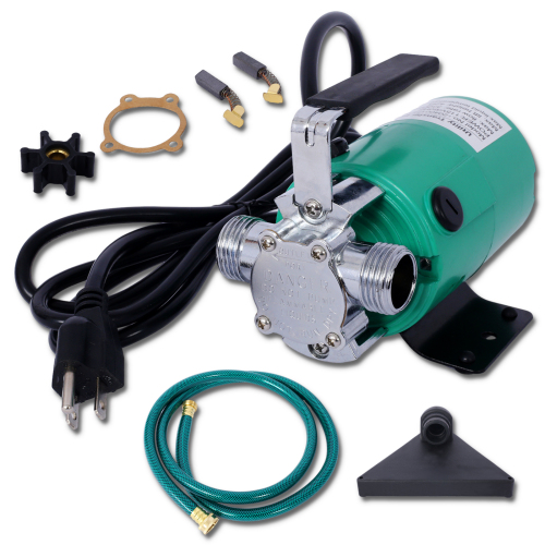 Water Transfer Pump, 115V 330 Gallon Per Hour - Portable Electric Utility Pump with 6' Water Hose Kit - To Remove Water From Garden, Hot Tub, Rain Barrel, Pool, Ponds, Aquariums, and More、、eastwooduniform