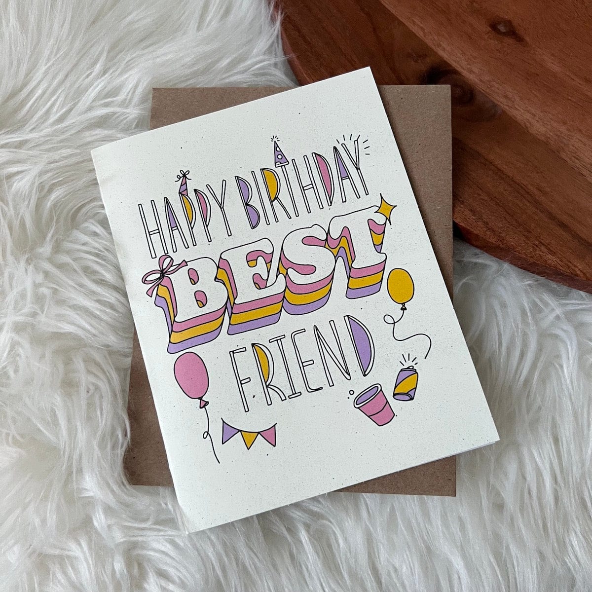  Happy Birthday Best Friend Card、mySite、elrpsem3k