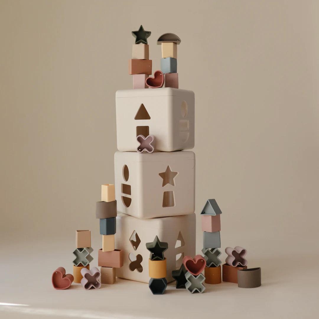  Mushie Shape Sorting Box、mySite、merchandisen