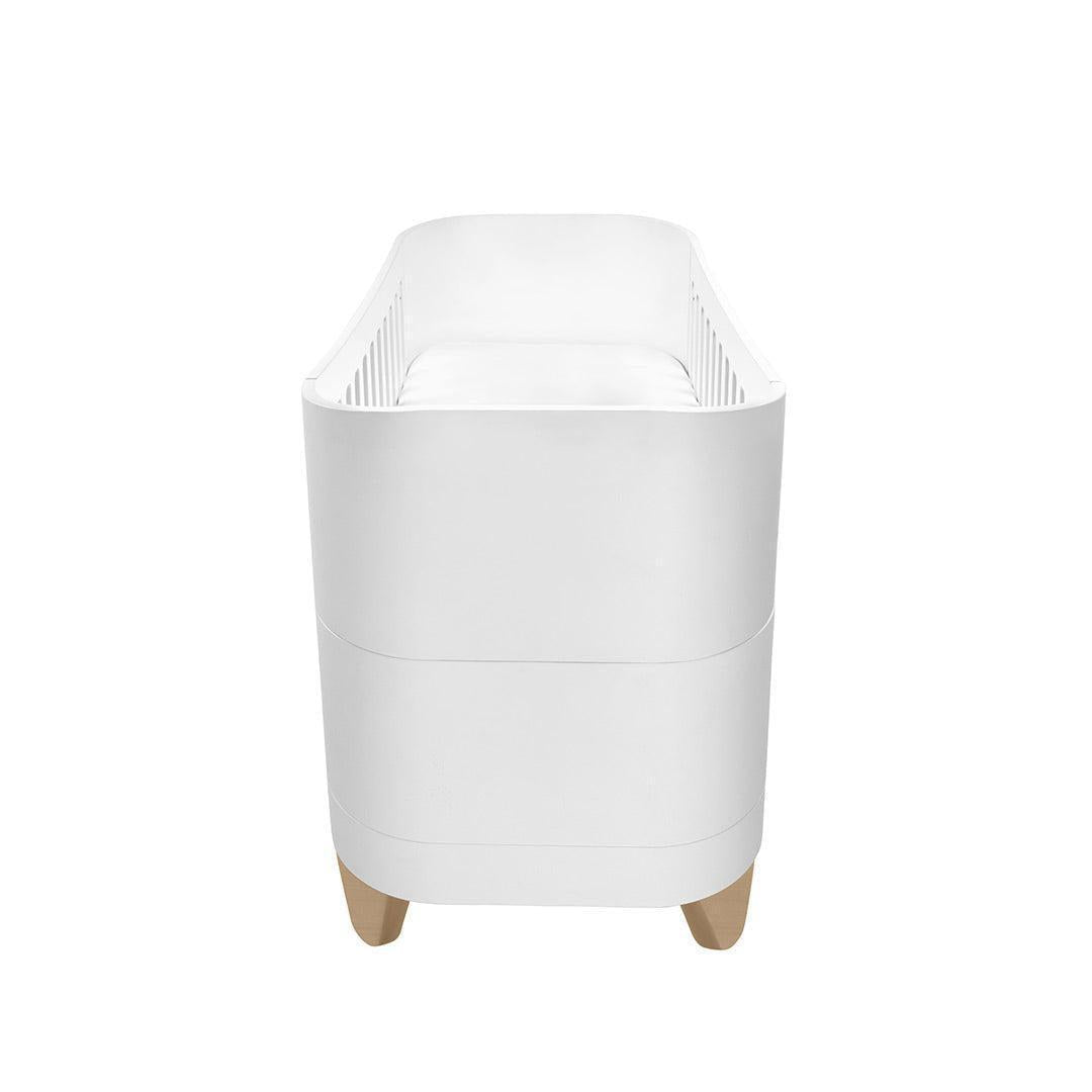  Gaia Baby Serena Cot Bed & Dresser Set - White/Natural、mySite、merchandisen