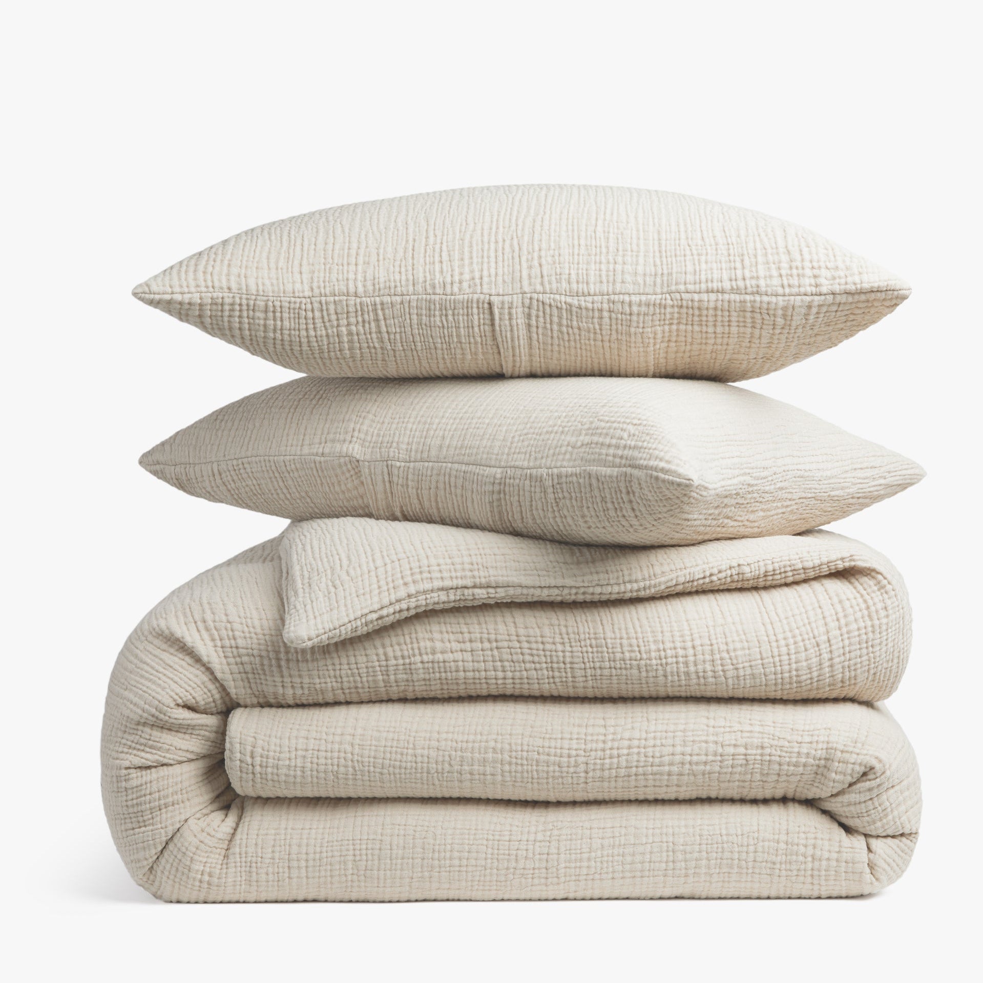  Organic Cloud Cotton Duvet Cover Set (Ivory)、mySite、sugarbowlscore