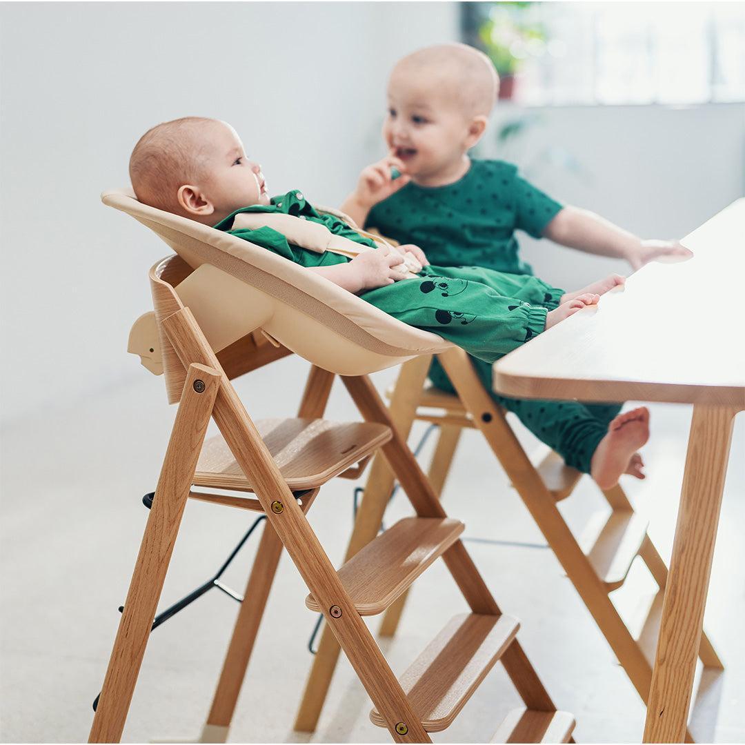  KAOS KLAPP® Highchair - Oak - Natural、mySite、merchandisen