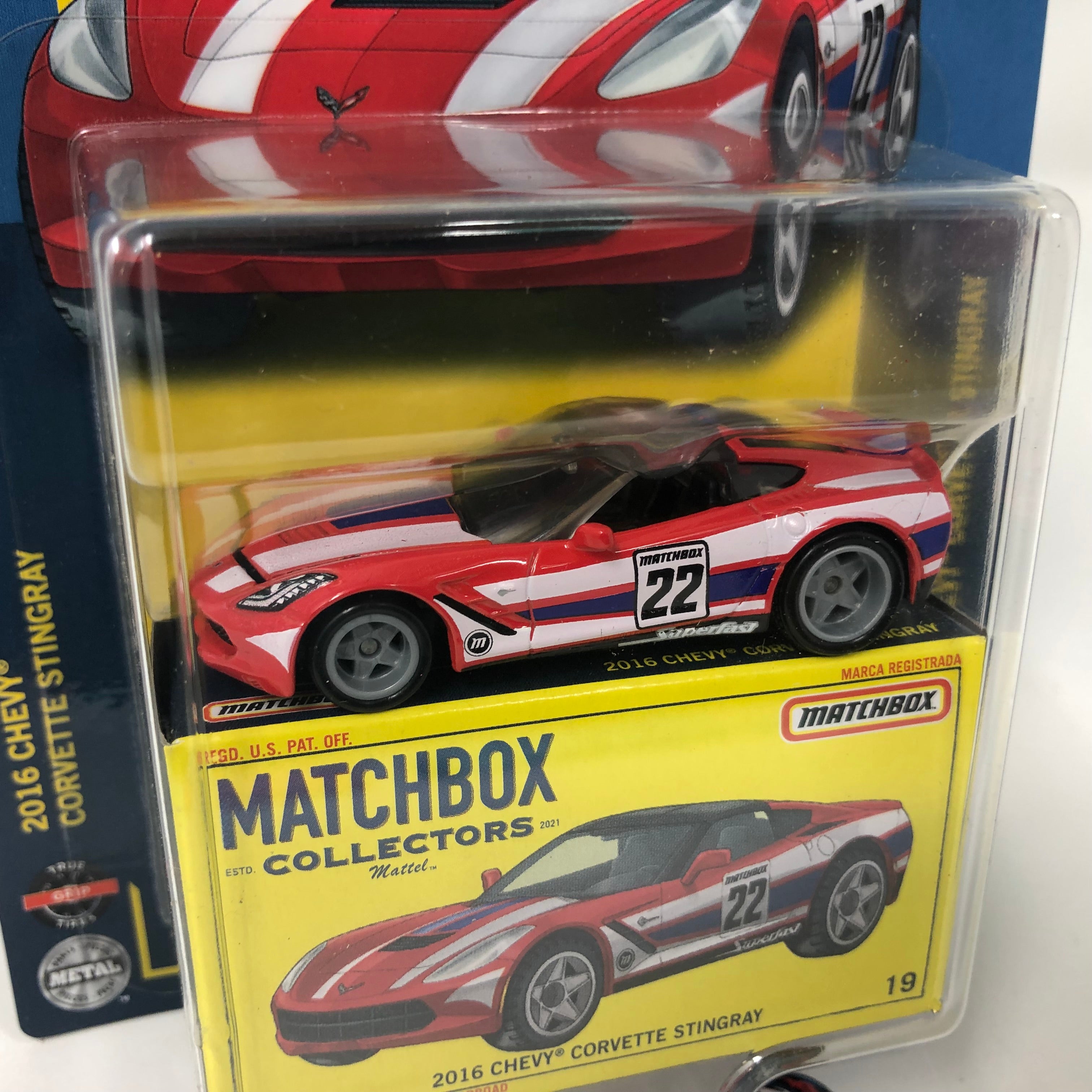 2016 Chevy Corvette Stingray * 2022 Matchbox Collectors Series Case M、mySite、hgirdovlk