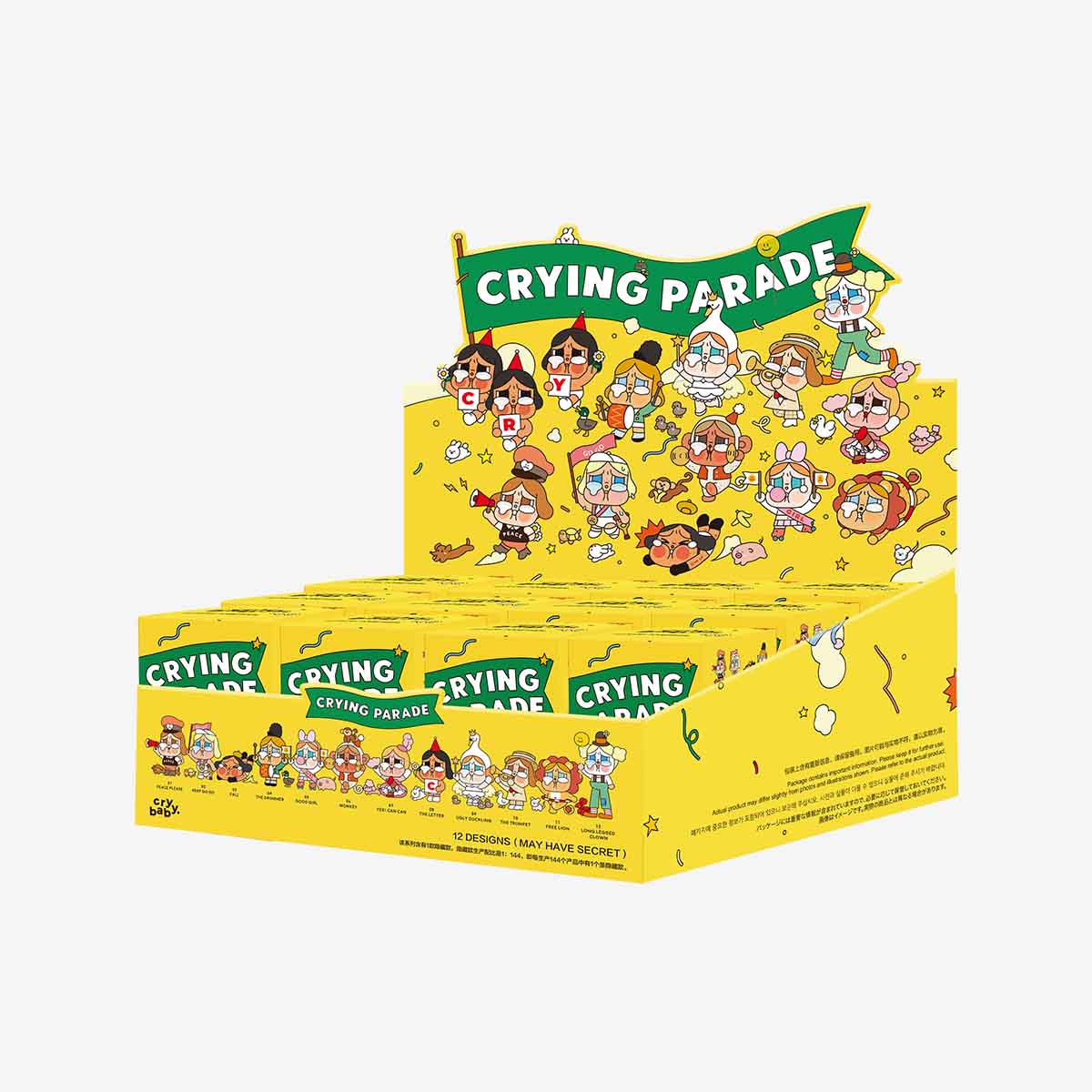  CryBaby Crying Parade Series - Display (12 pcs)、mySite、greenlandpopulation