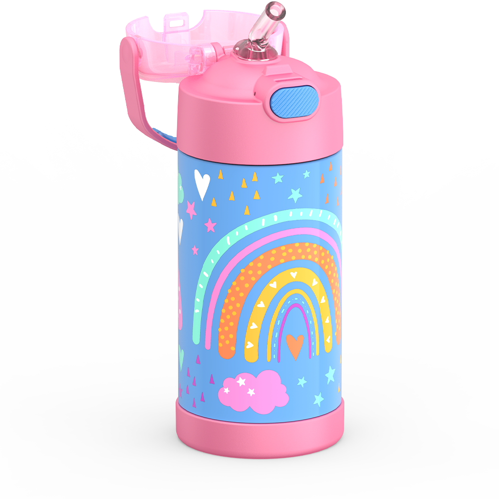 12oz FUNTAINER® WATER BOTTLE PATTERNS、mySite、noshort