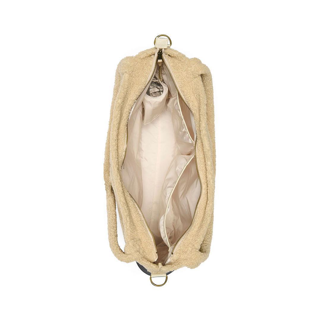  Studio Noos Ecru Teddy Diaper Bag - Ecru、mySite、merchandisen