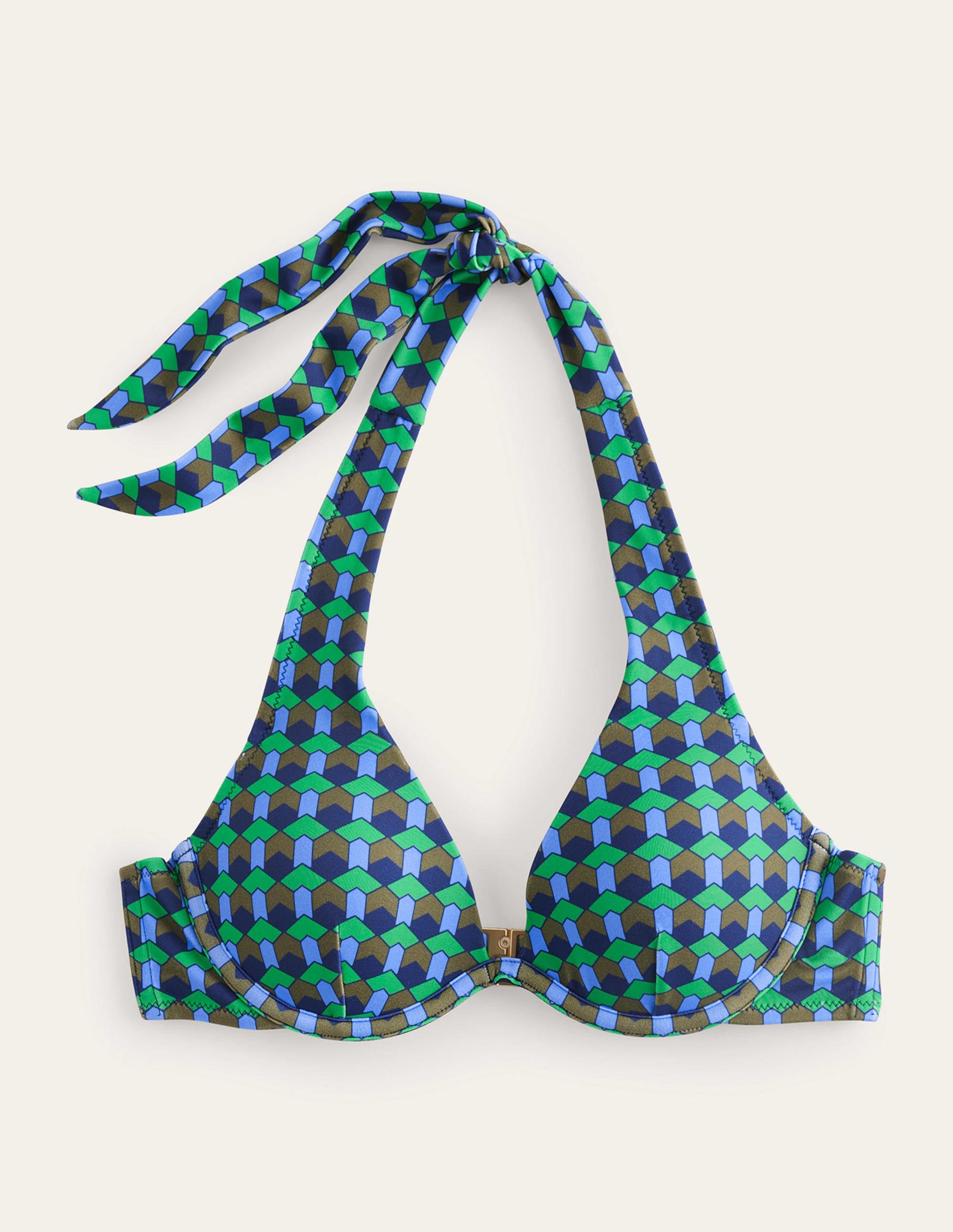  Enhancer Underwired Bikini Top-Bright Green, Multi Geo、mySite、ashleygrahame