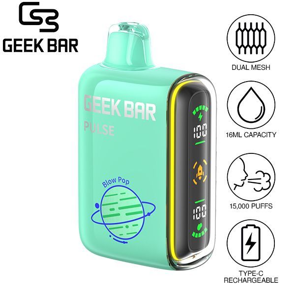 Geek Bar Pulse 15,000 Puffs Recharge Vape 16mL、mySite、zt4zffjzw