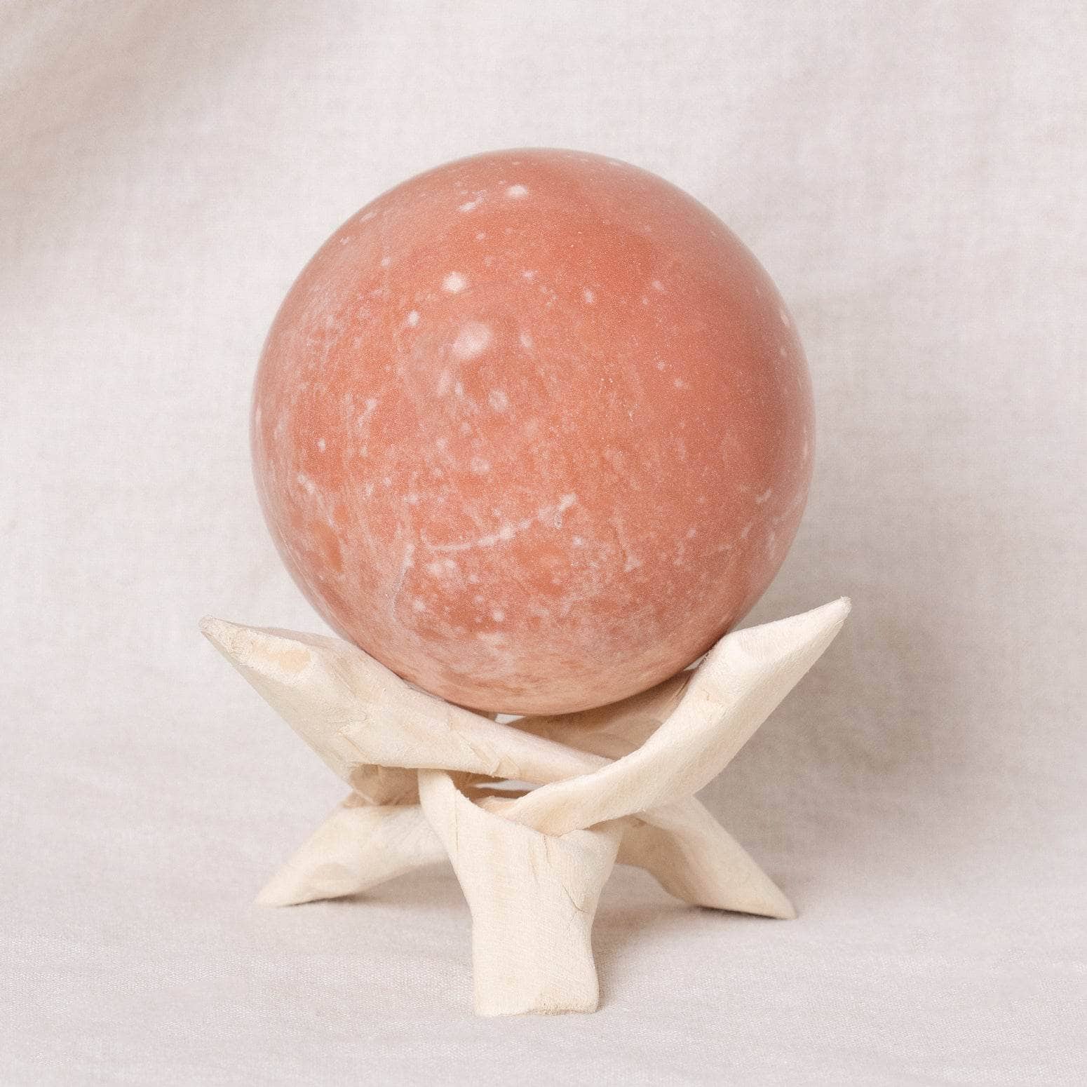 Peach Moonstone Spheres - AAA Premium Quality、mySite、hinf8tx79