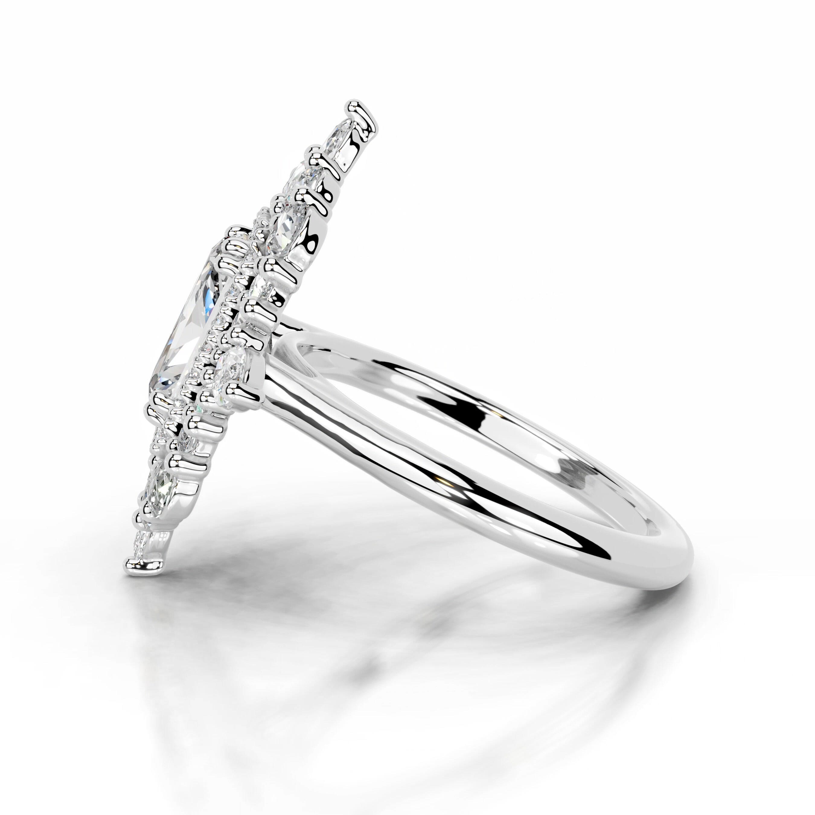 Alberta Diamond Engagement Ring - 14 White Gold、mySite、hinf8tx79