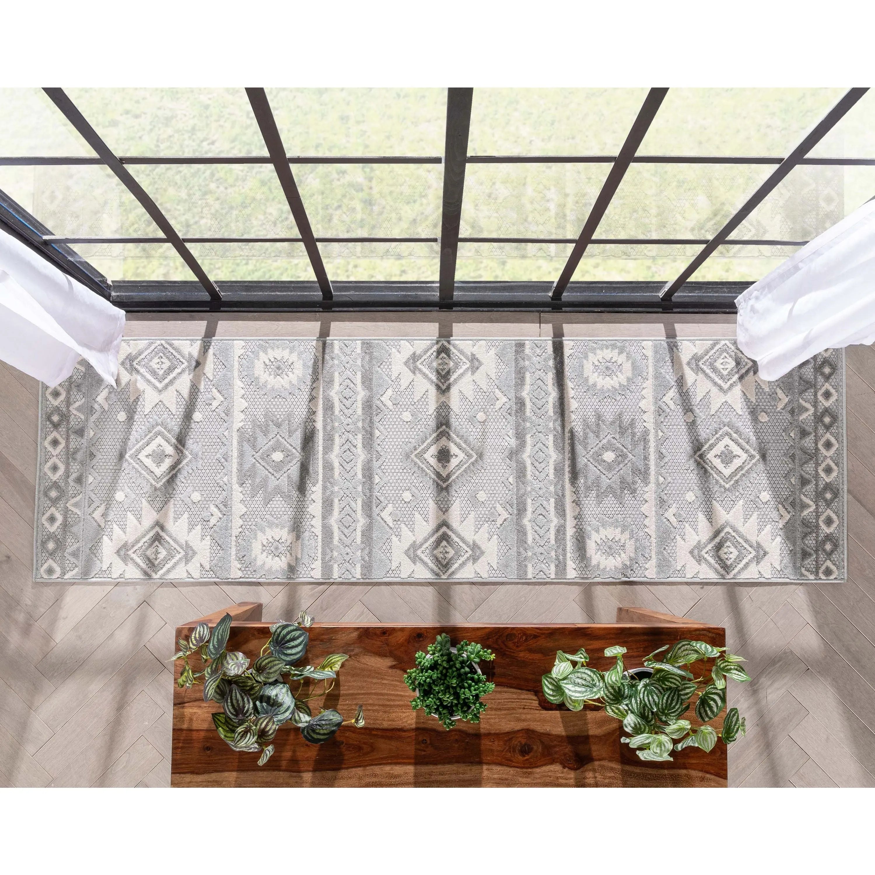 Mamba Grey Modern Indoor Outdoor Rug、mySite、gigharbornorthrealestate