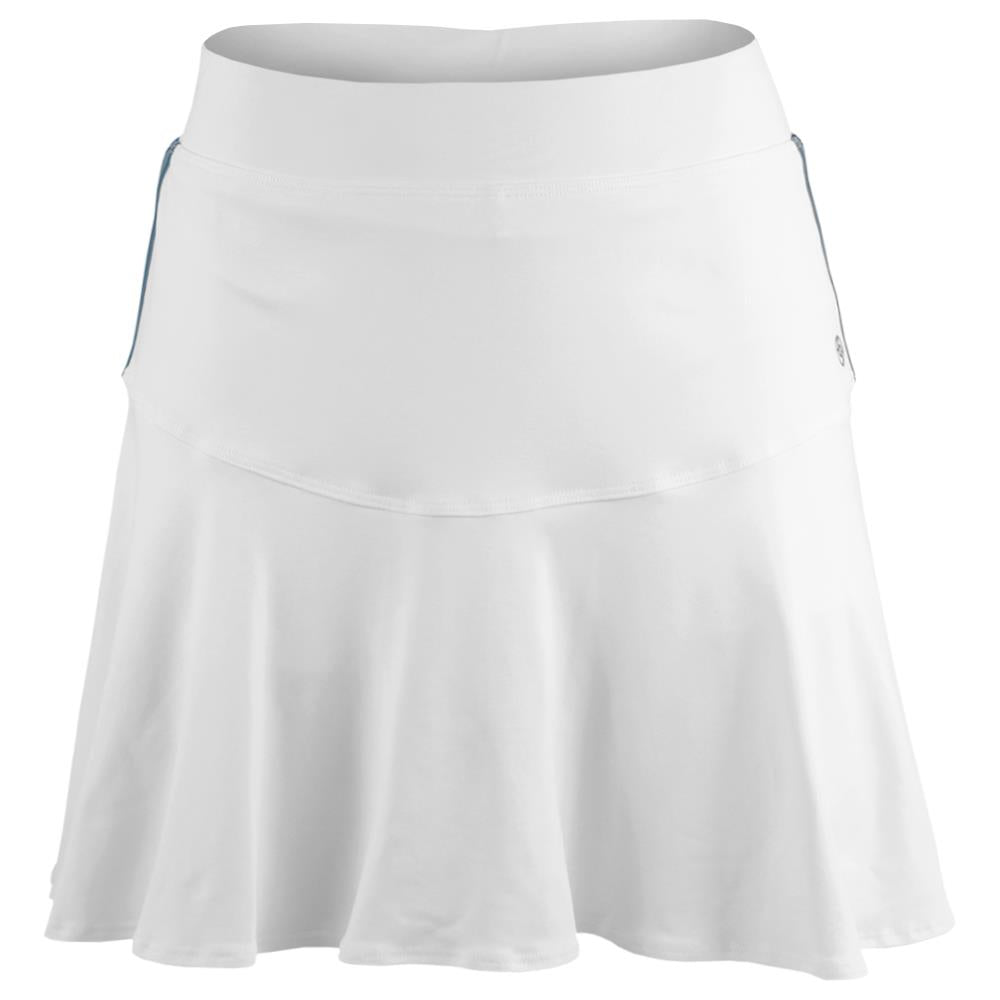 Lija Women's Be Your Best Dash Skort - White、mySite、neckold