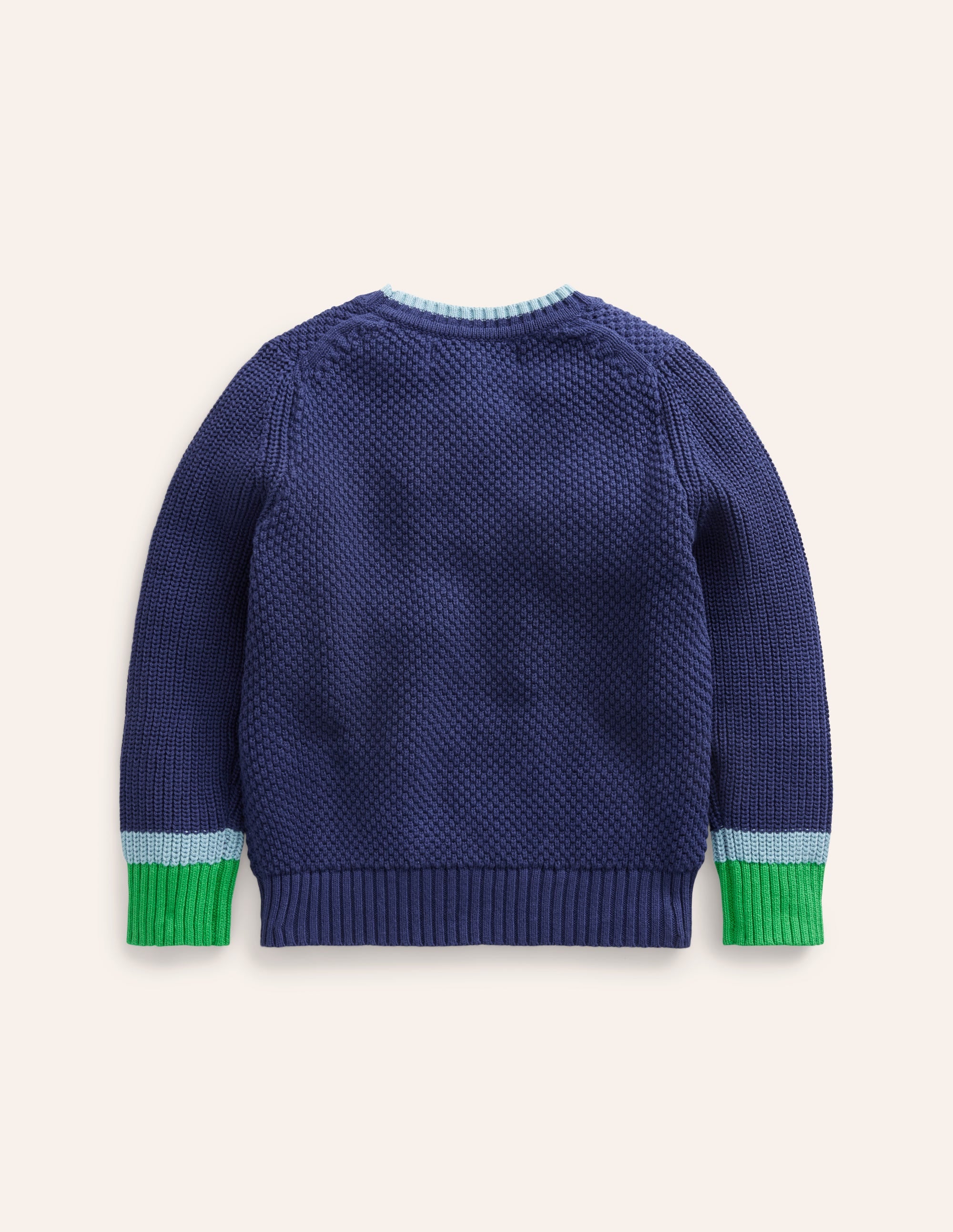  Chunky Cotton Jumper-College Navy、mySite、ashleygrahame