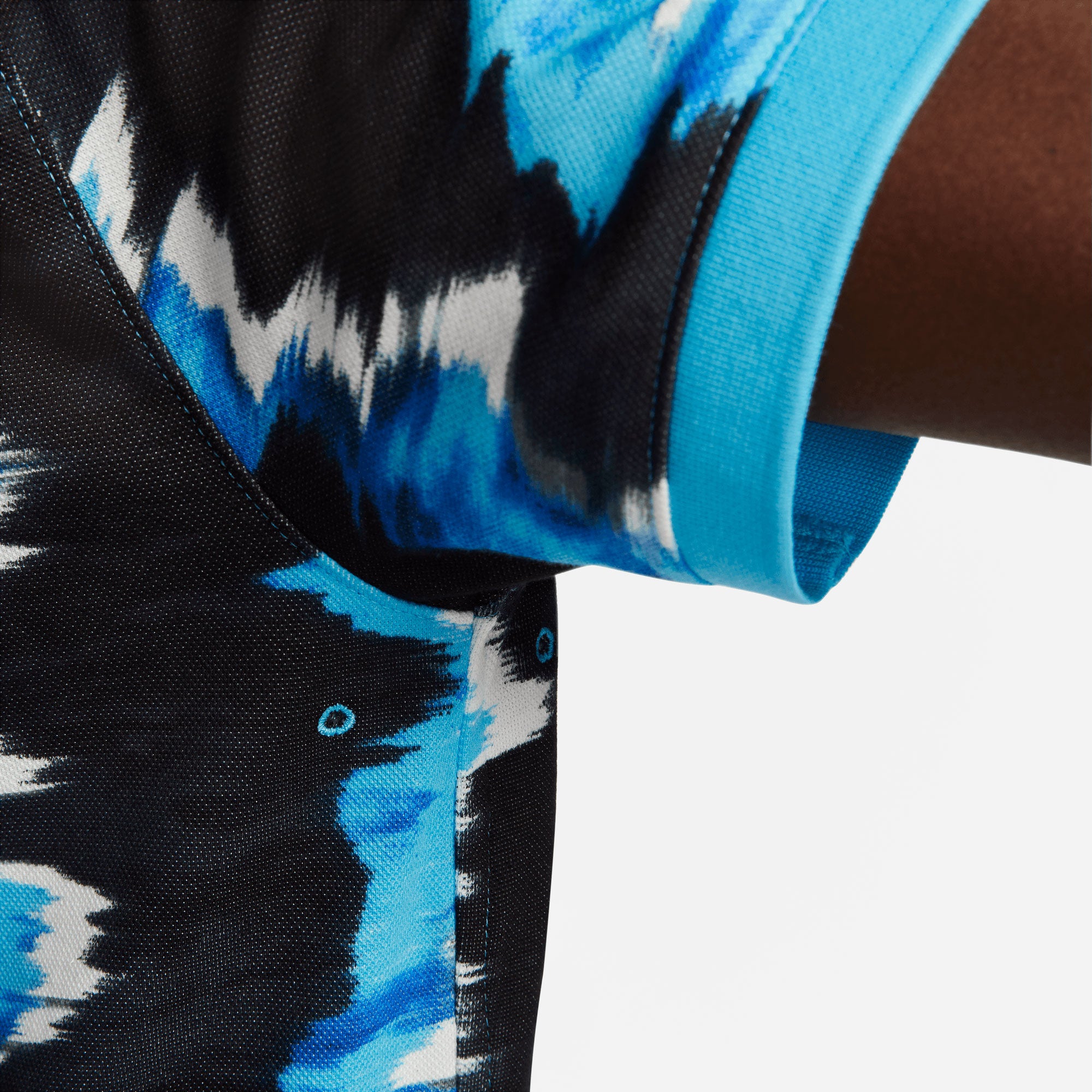 NikeCourt Dri-FIT Heritage Men's Slim-Fit Printed Tennis Polo