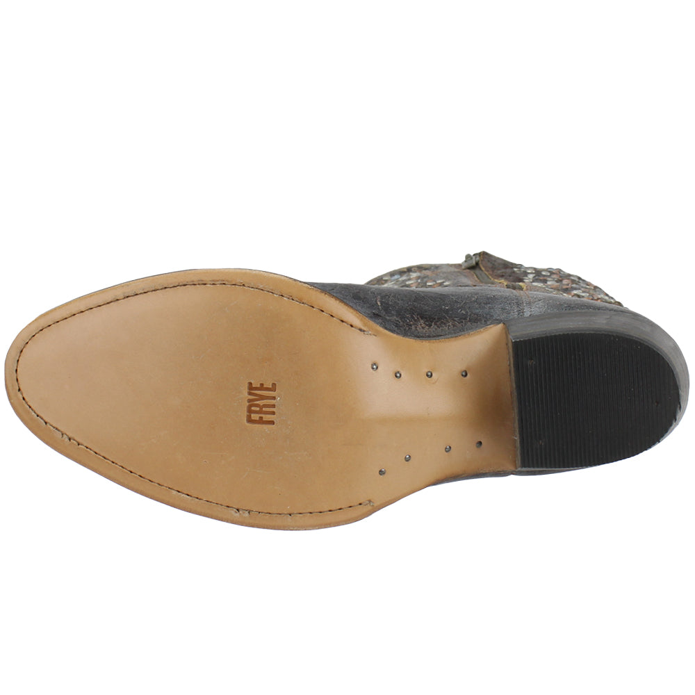 Deborah Studded Tall Zippered Boots、mySite、gtrtttuynbv