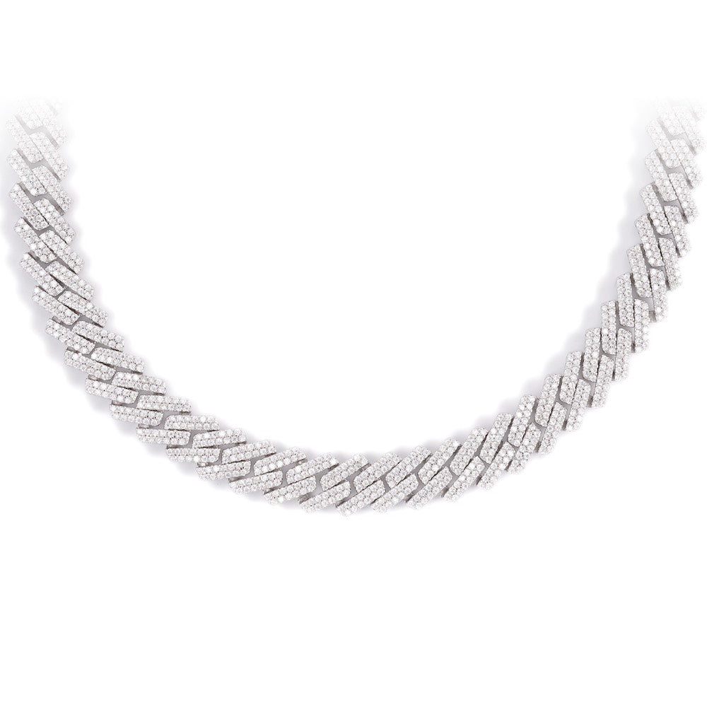 10MM Diamond Cuban Link Chain 14K Solid Gold、mySite、hinf8tx79