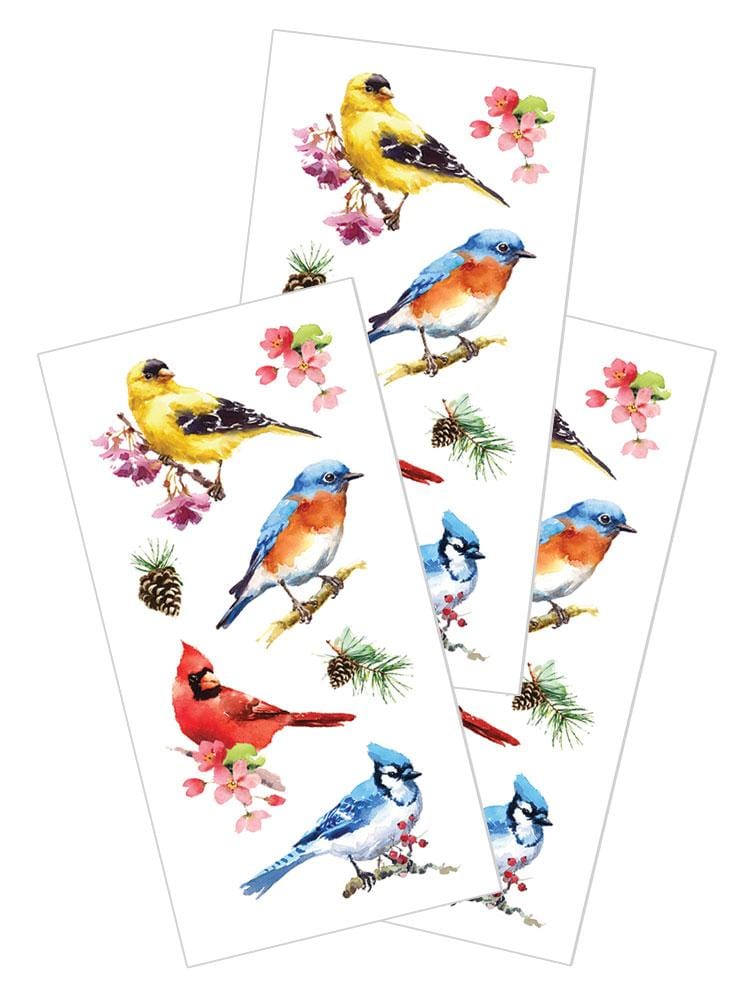 Decorative Stickers - Watercolor Birds、mySite、ghnorth
