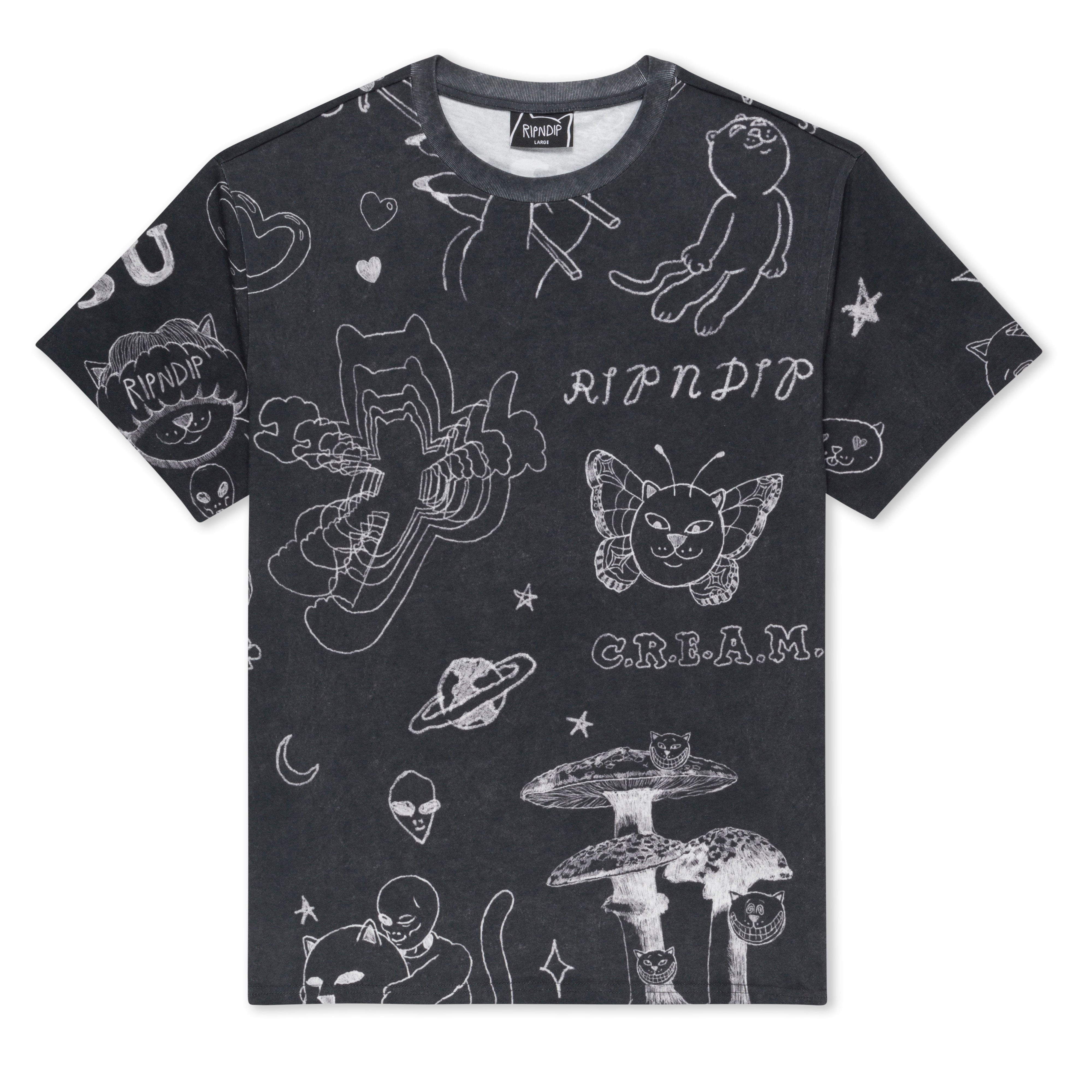  Nermal Domination Tee (Black Wash)、mySite、merchandisen