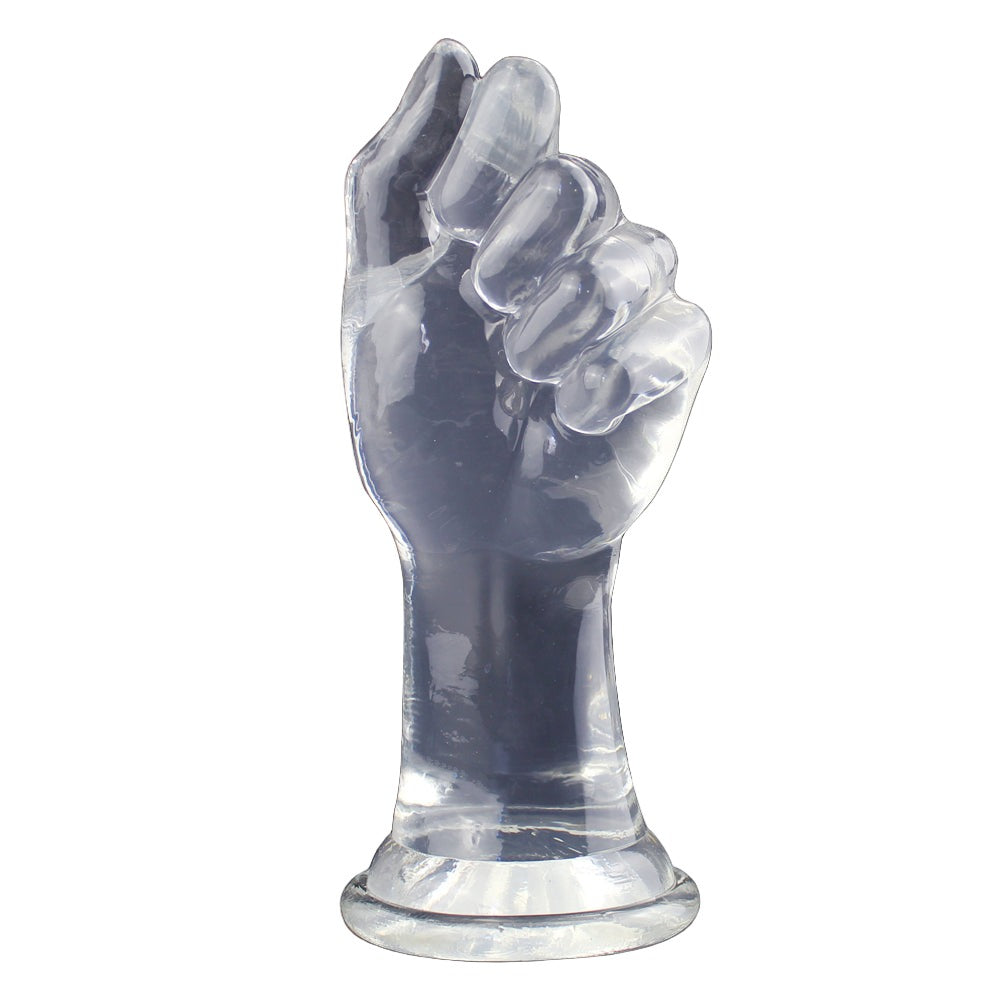 Come Closer Clear Play Fist No 5 | Suction Cup | Flexible O.5 KG | Free Satin Bag、mySite、bottomscart