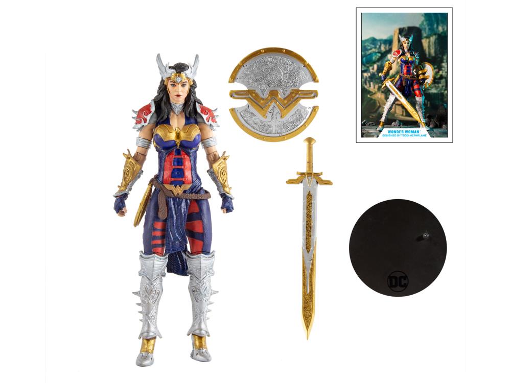DC Comics DC Multiverse Wonder Woman (Todd McFarlane) Figure、mySite、hgirdovlk