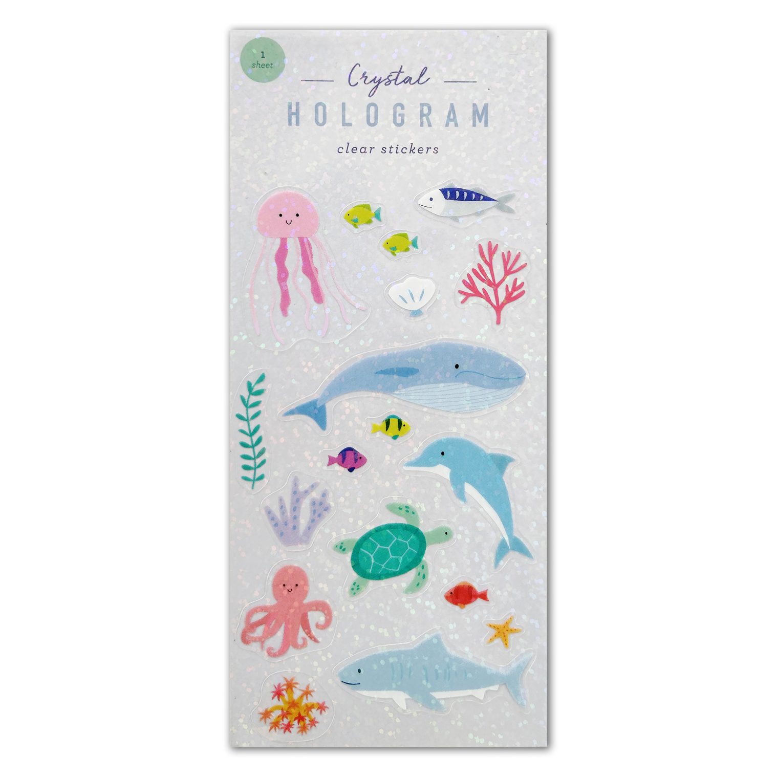  Ocean Animals Hologram Stickers、mySite、ghnorth