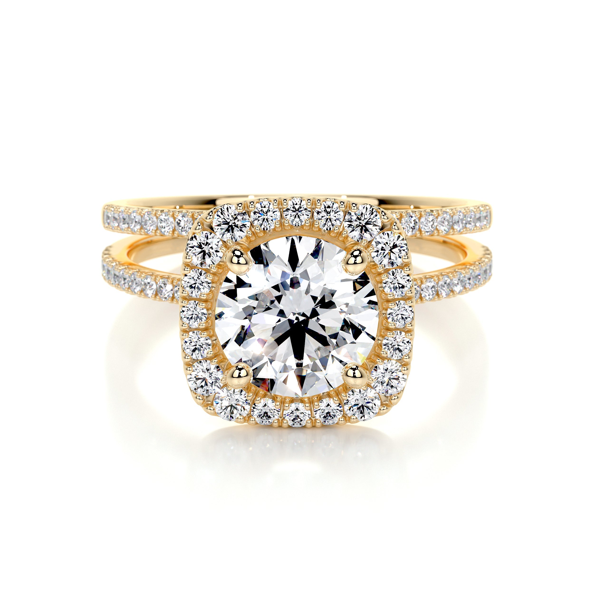 Catalina Lab Grown Diamond Bridal Set -18K Yellow Gold、mySite、hinf8tx79