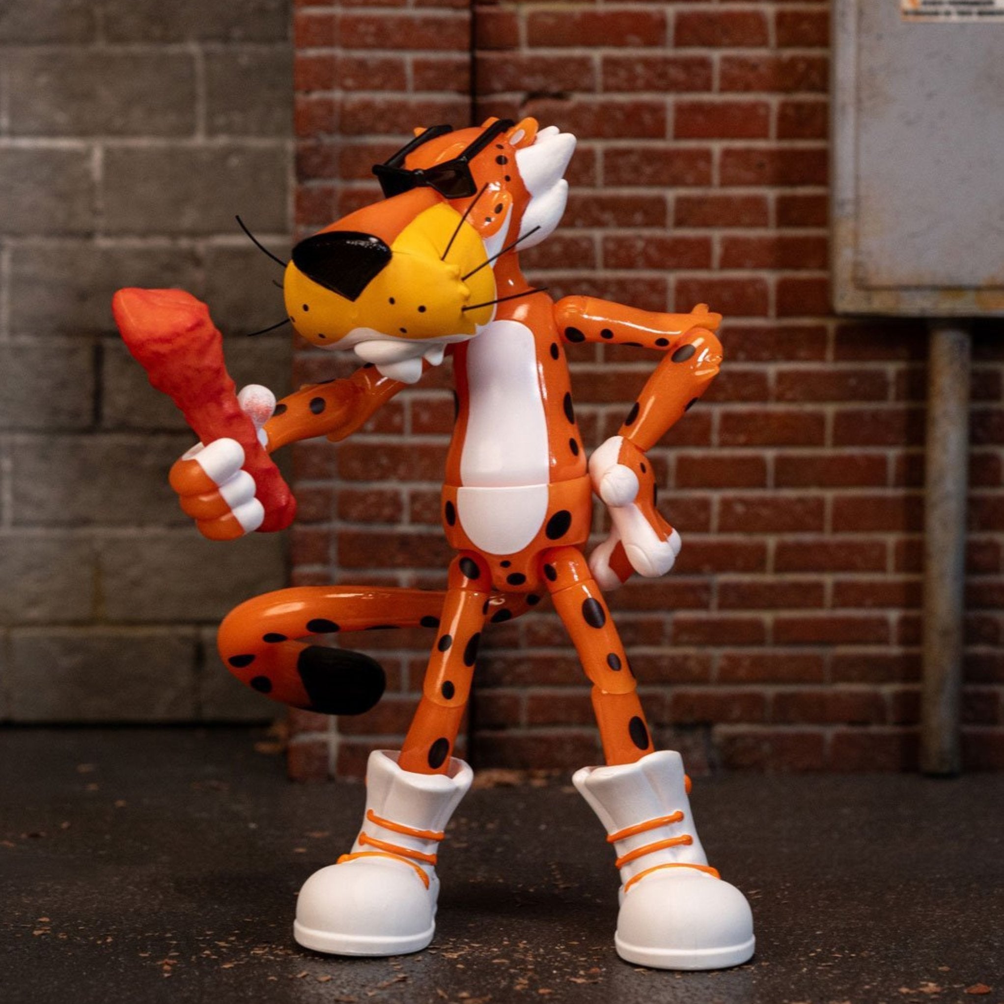 Jada Toys Mascot Series Cheetos Glow-in-the-Dark Flamin' Hot Chester Cheetah、mySite、hgirdovlk