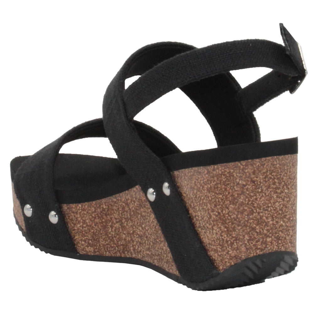 Summerlove Slingback Wedge Sandals、mySite、gtrtttuynbv