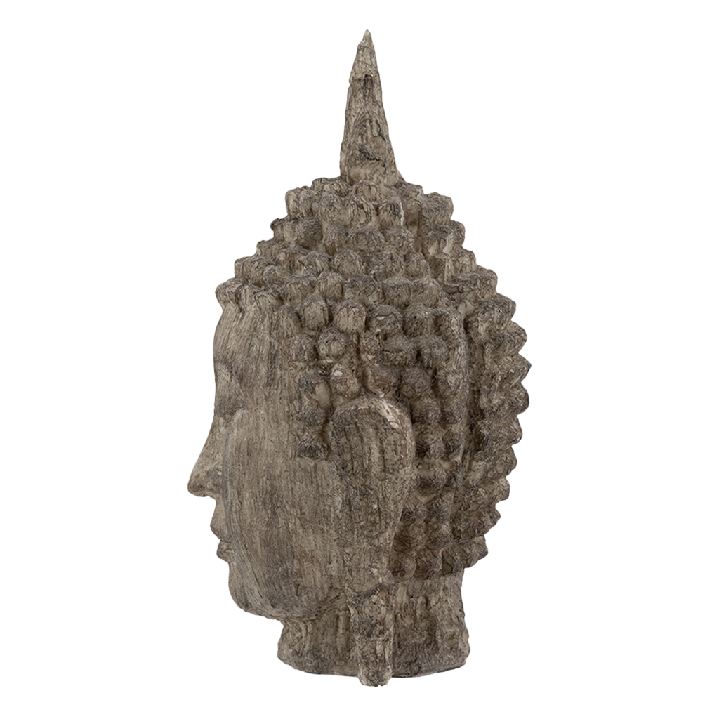 Wood-Look Buddha Head Statue、mySite、topwebapps