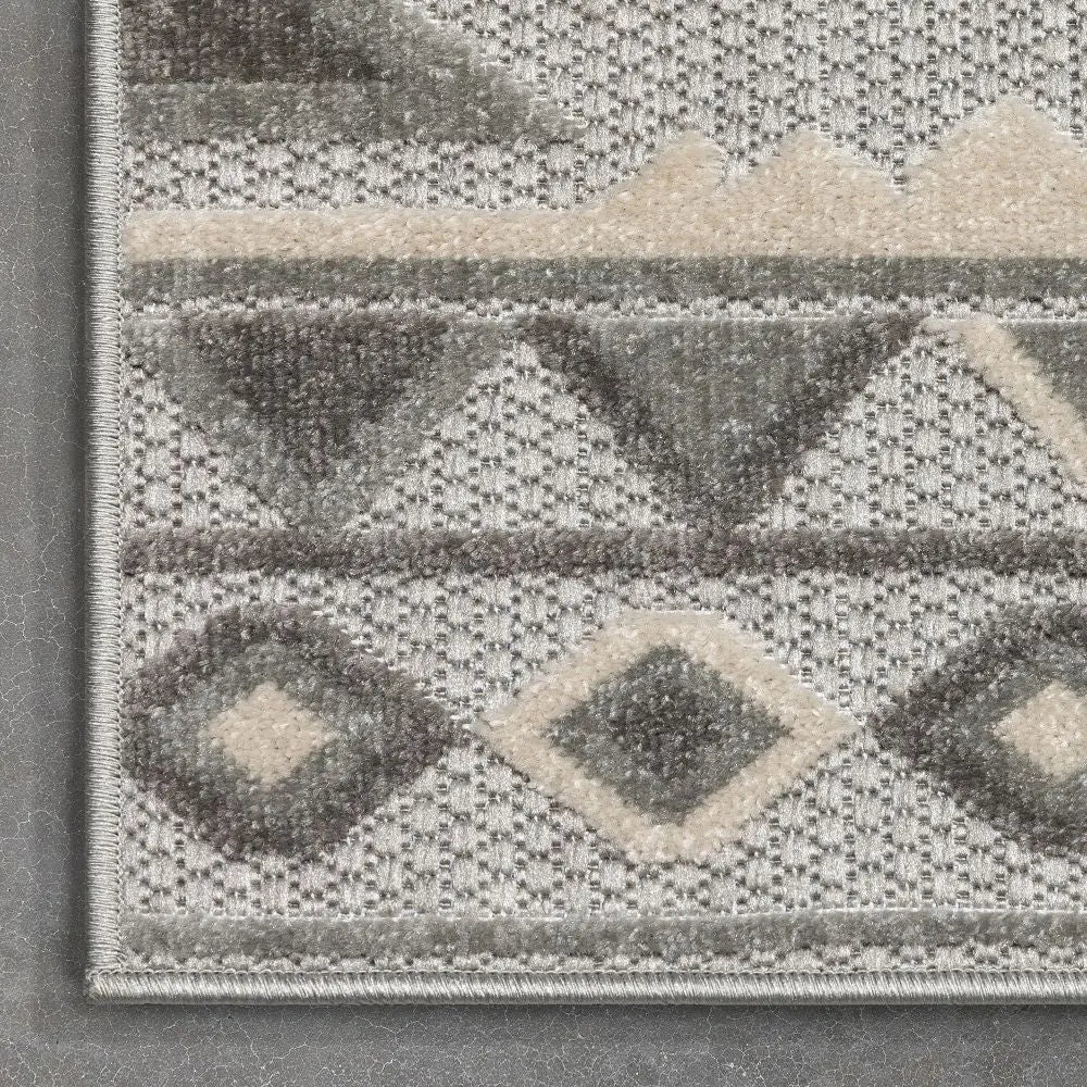 Mamba Grey Modern Indoor Outdoor Rug、mySite、gigharbornorthrealestate