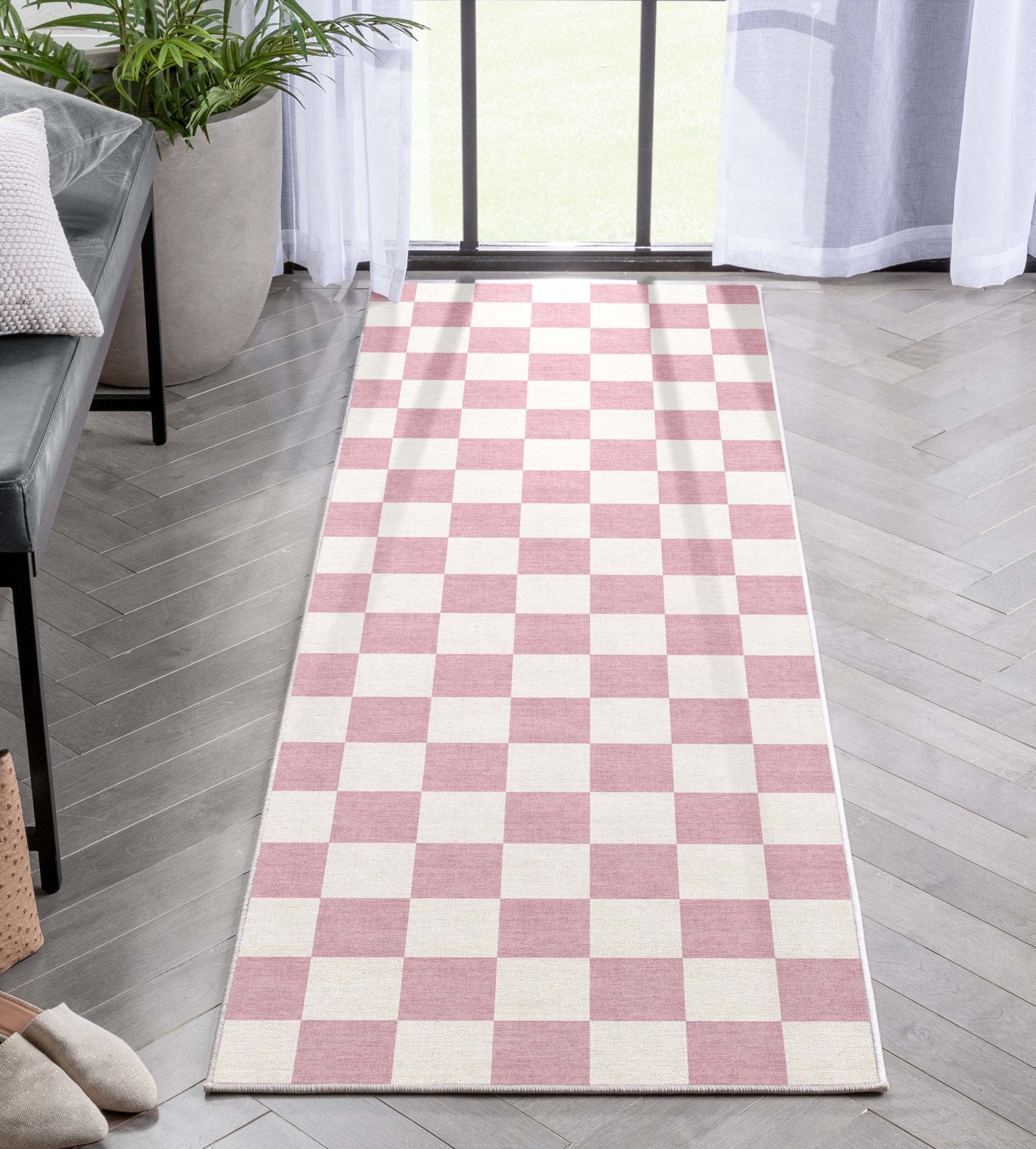 Squares Modern Geometric Boxes Flat-Weave Rug、mySite、gigharbornorthrealestate