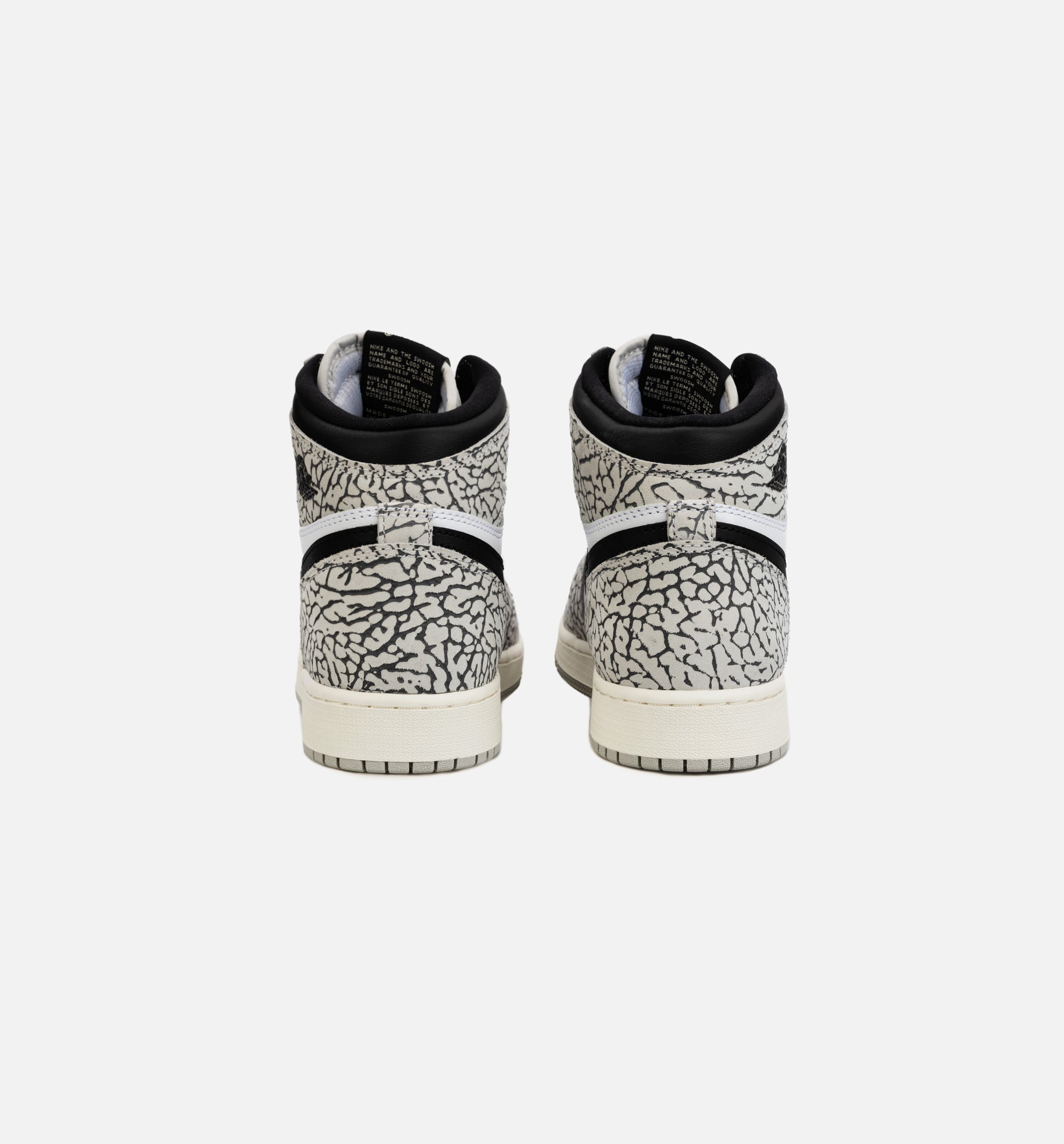 Air Jordan 1 Retro White Cement Grade School Lifestyle Shoe - White/Grey、mySite、dreamappss