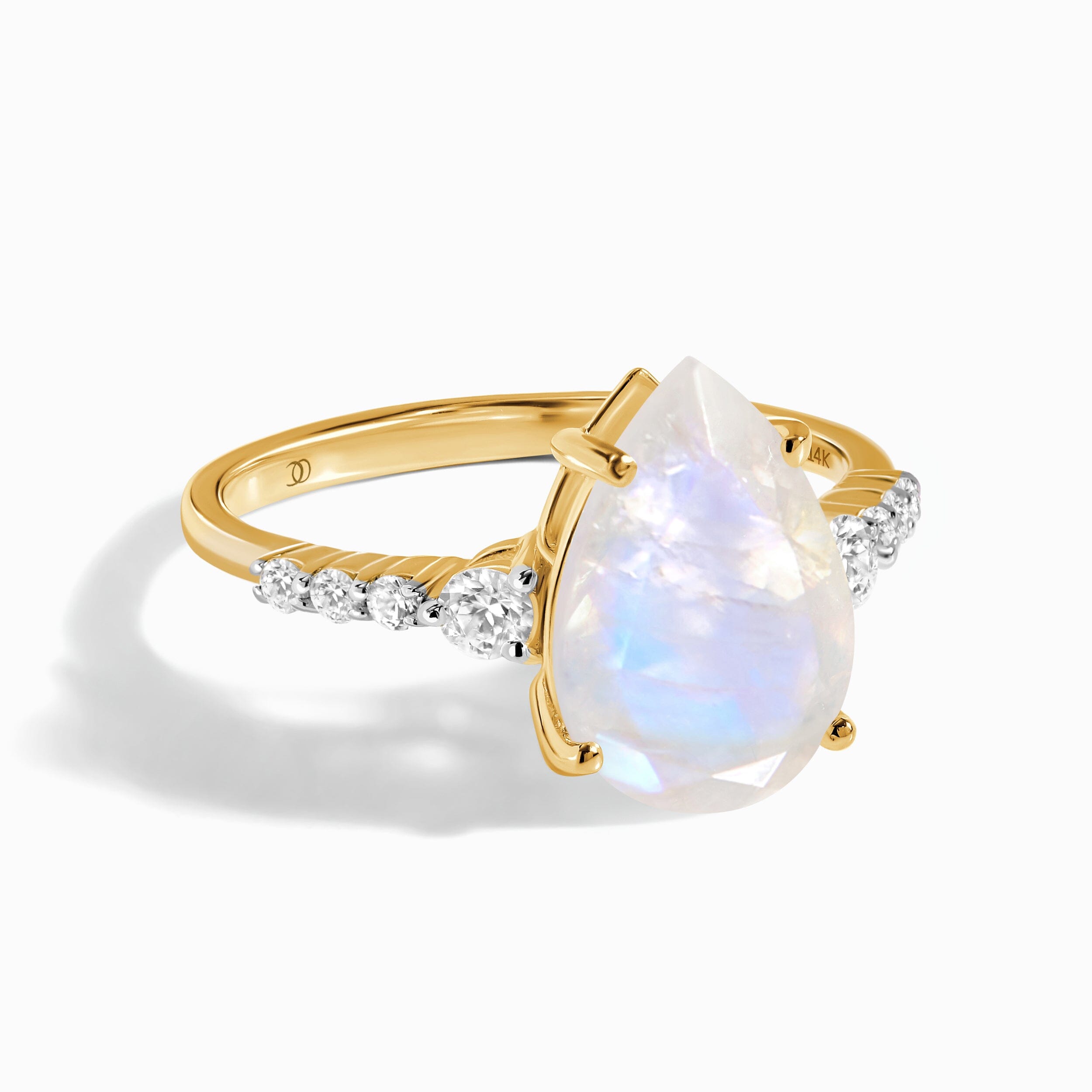 Moonstone Diamond Ring - Queen Of Lustre、mySite、hinf8tx79