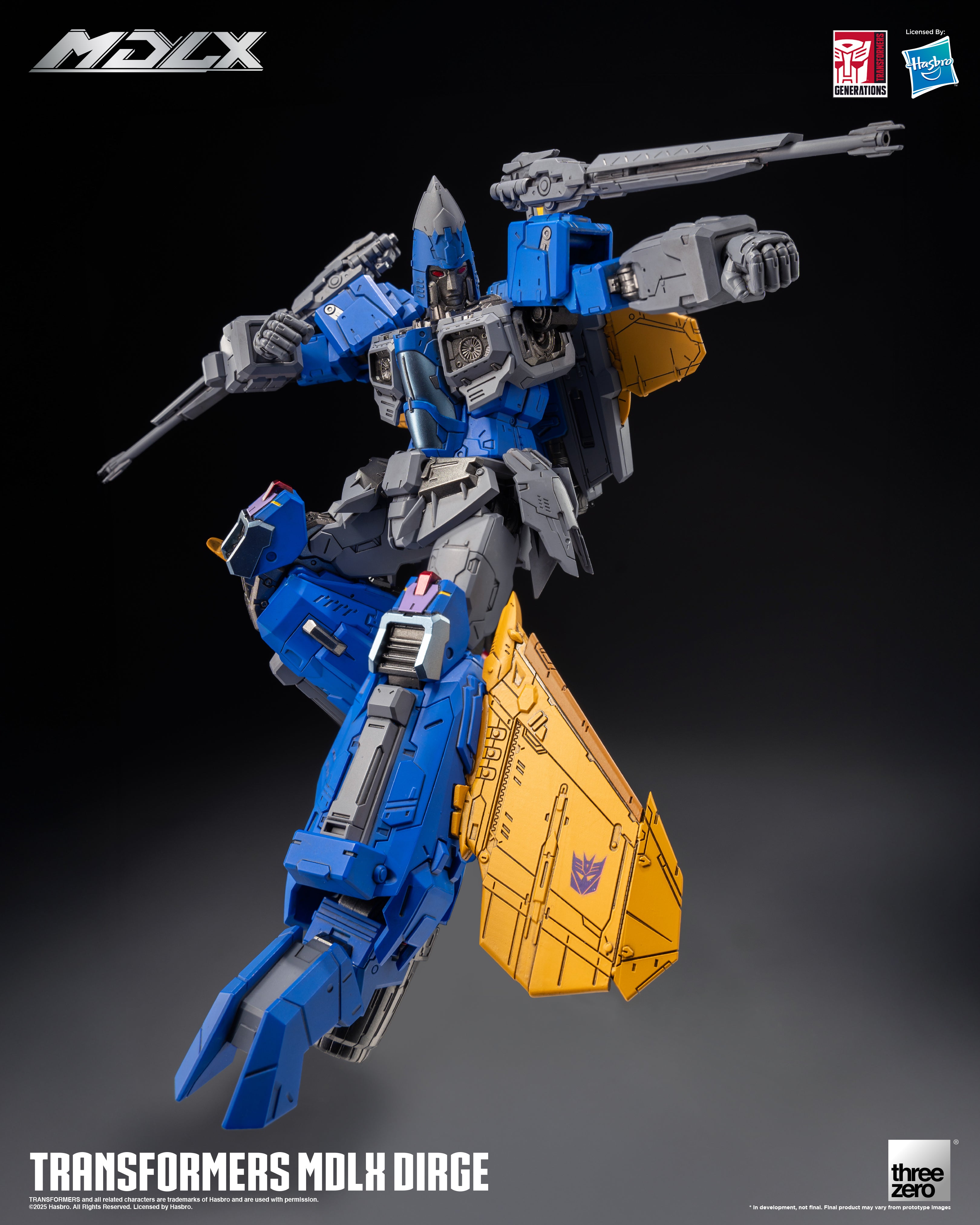 Threezero Transformers MDLX Dirge、mySite、hgirdovlk
