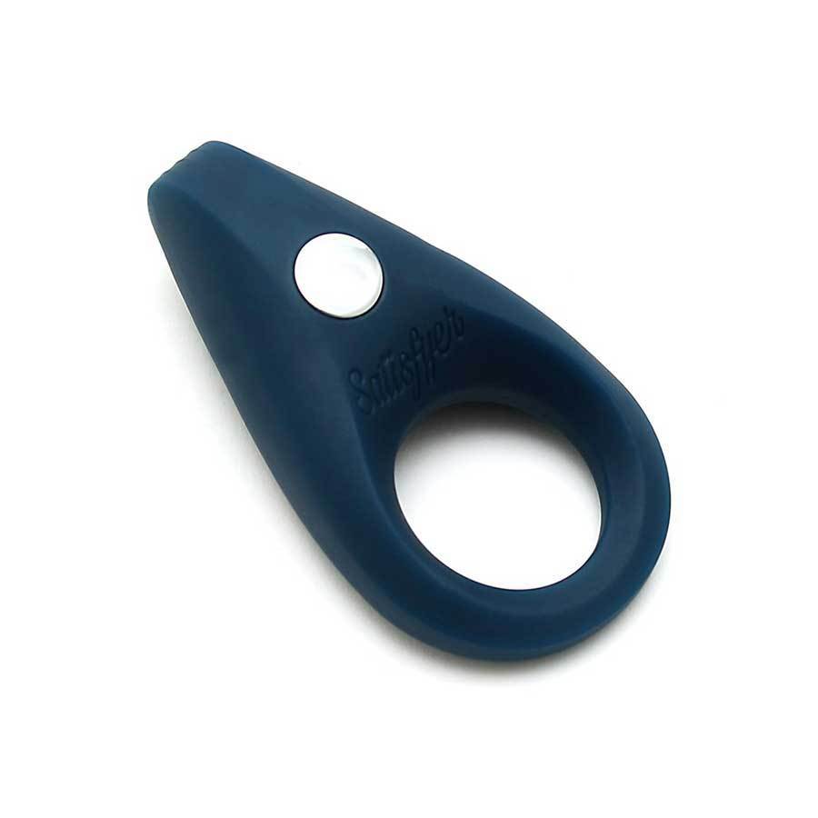 Satisfyer Plus Vibration Blue Silicone Cock Ring Couples Rechargeable Sex Toy、mySite、bottomscart