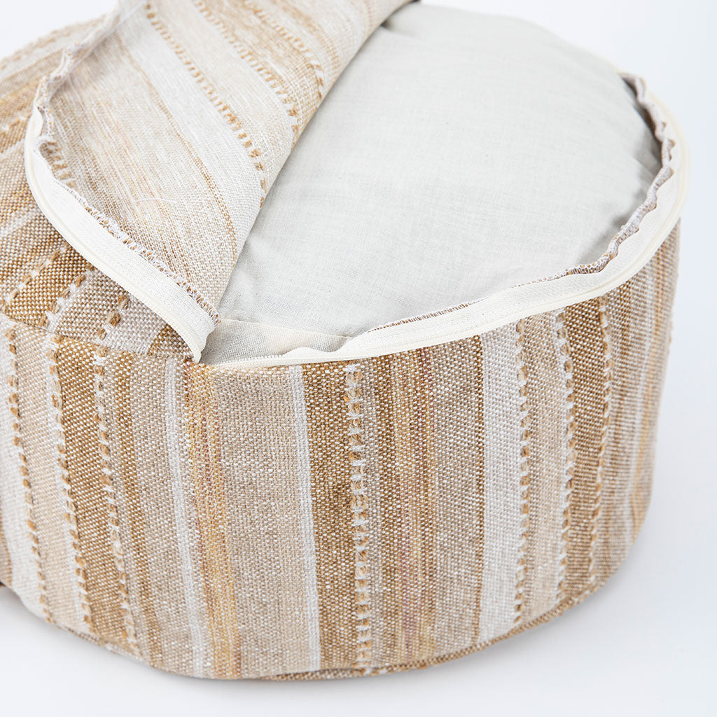 Mineral Stripe Buckwheat Hull Zafu - COVER ONLY、mySite、topwebapps