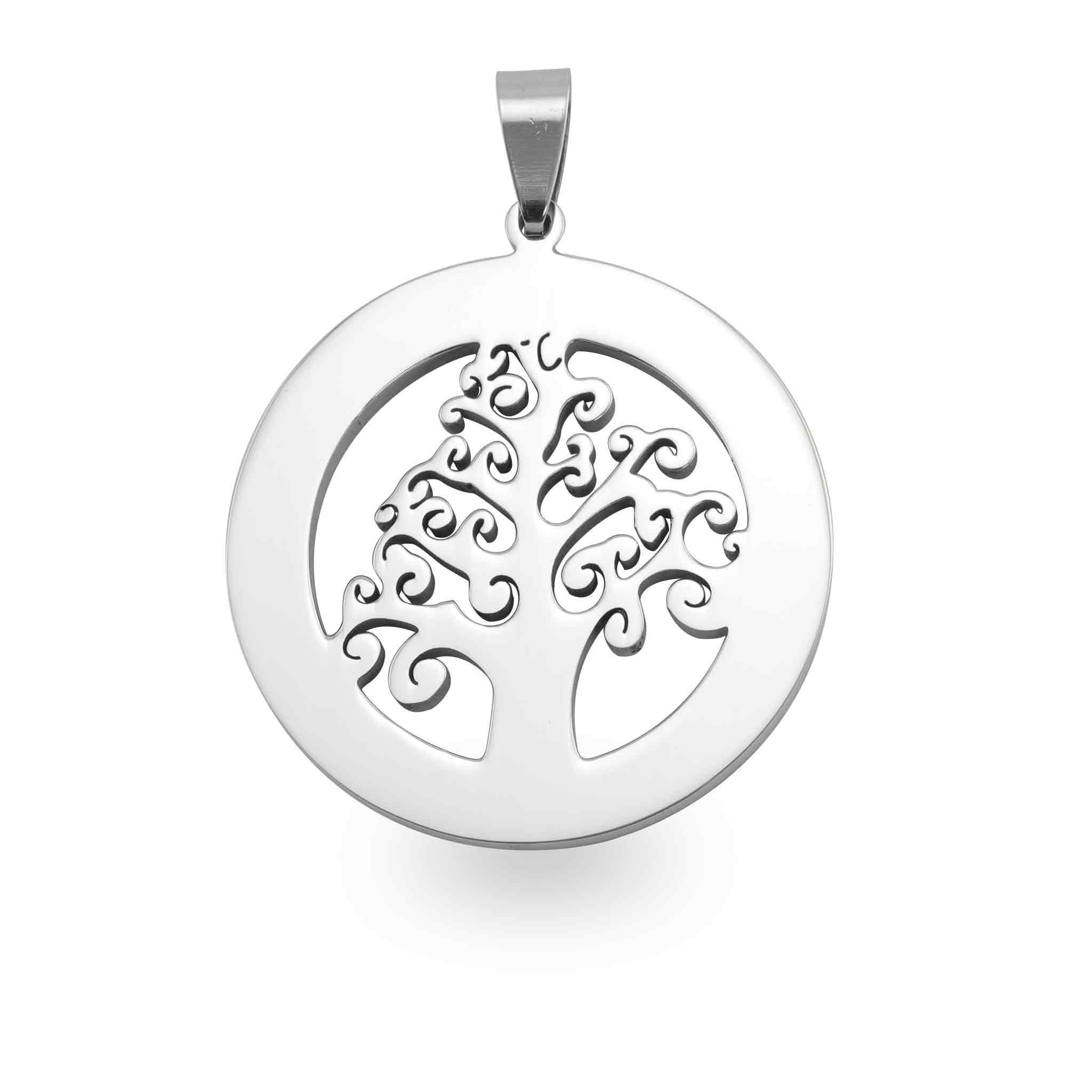 Stainless Steel Tree Cutout Pendant / SBB0043、mySite、dreamappss