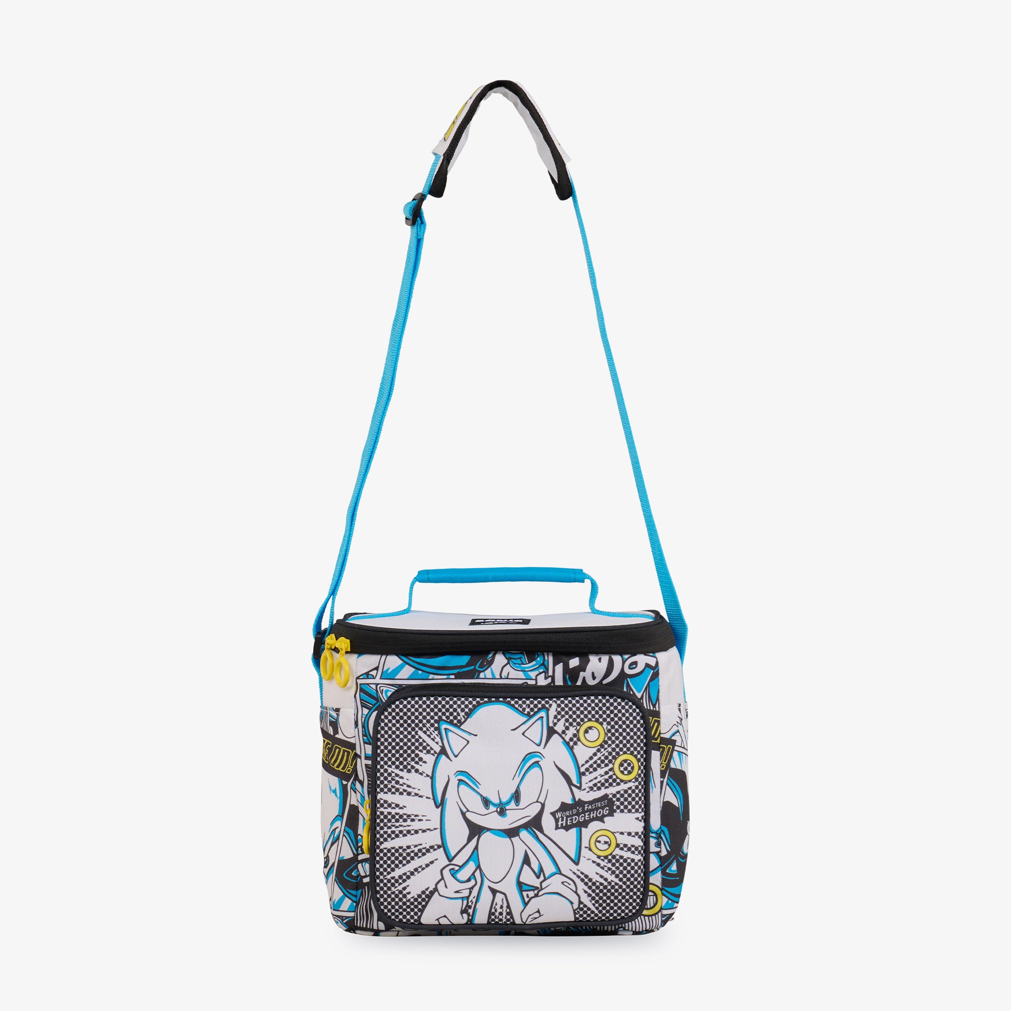 Sonic the Hedgehog Shimbun Square Lunch Cooler Bag、mySite、noshort