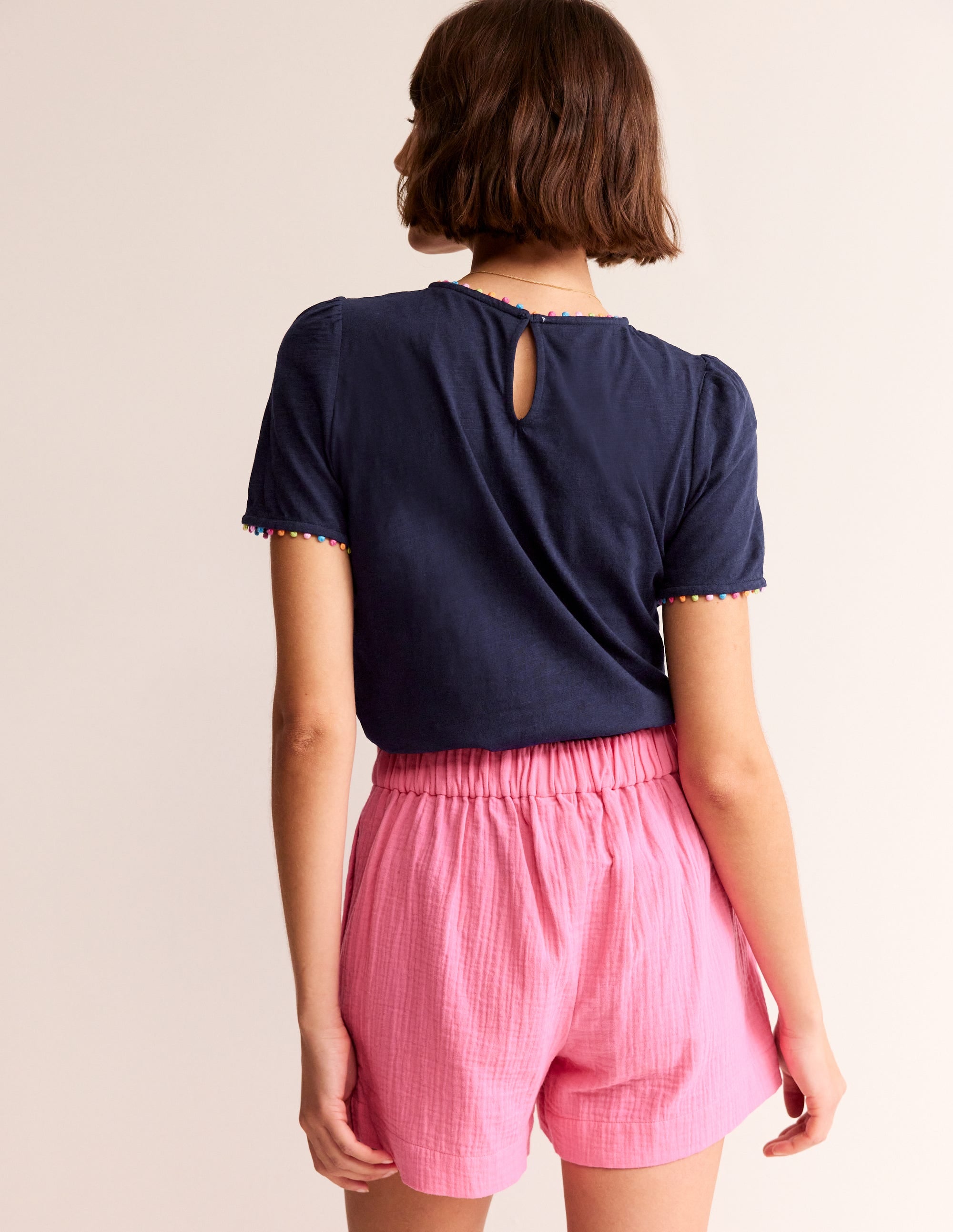  Ali Jersey T-Shirt-Navy、mySite、ashleygrahame