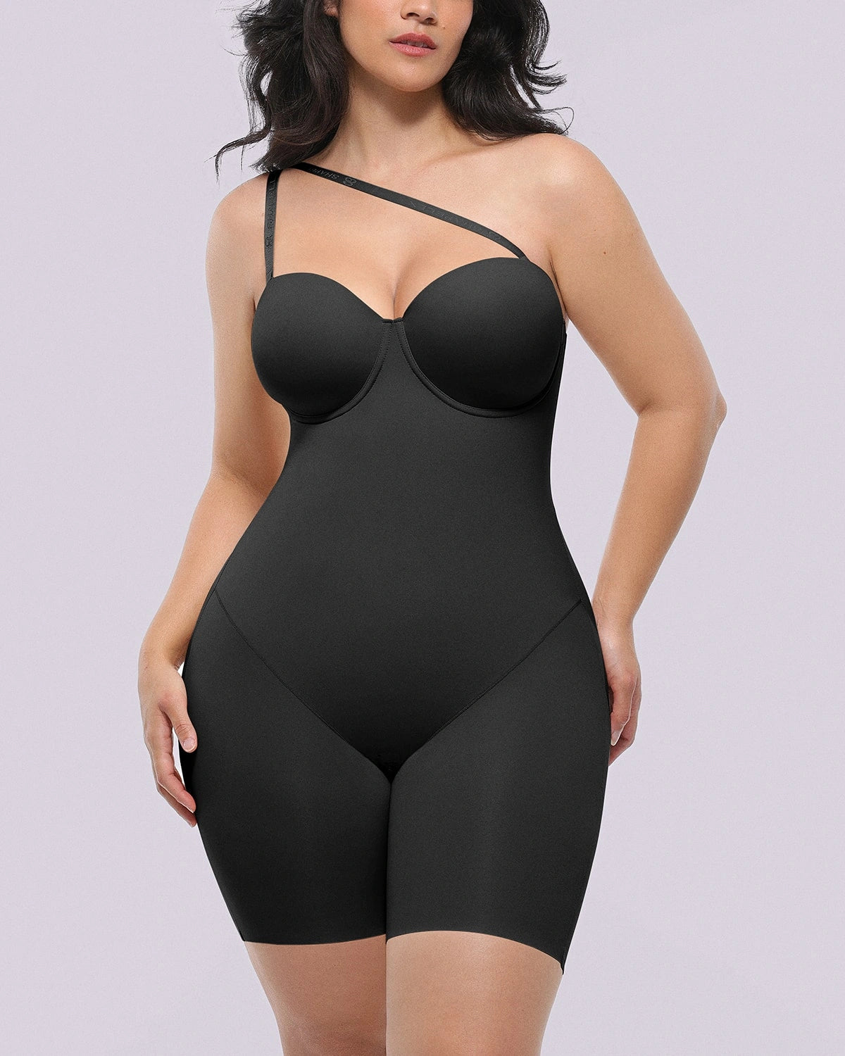 Bare Essentials™ AirSlim® Strapless Mid Thigh Bodysuit、mySite、bengalsvssteelers