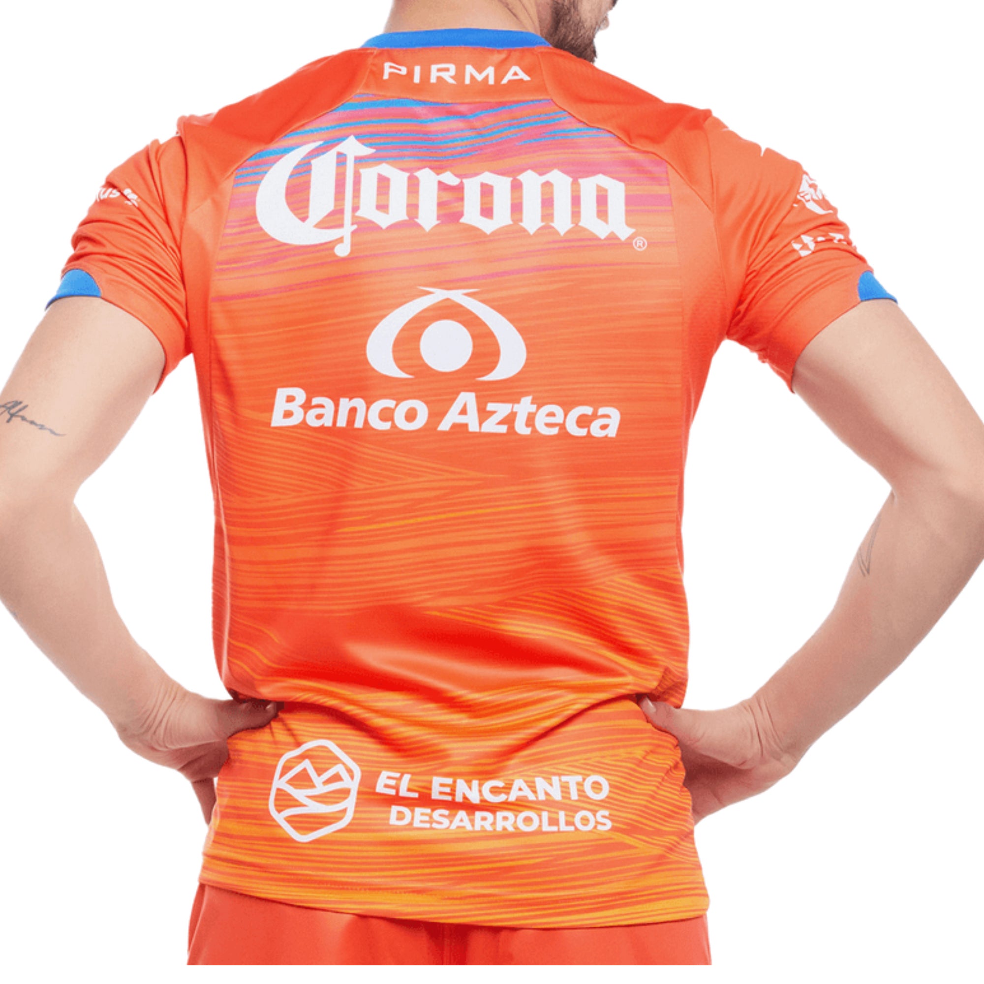 Pirma Men's Mazatlan 2024/25 Authentic Away Jersey Orange、mySite、noshort