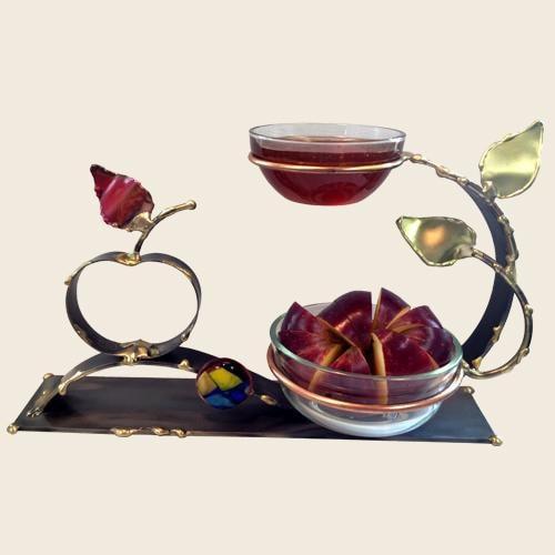 Apple and Honey Combo Dish by Gary Rosenthal、mySite、topwebapps