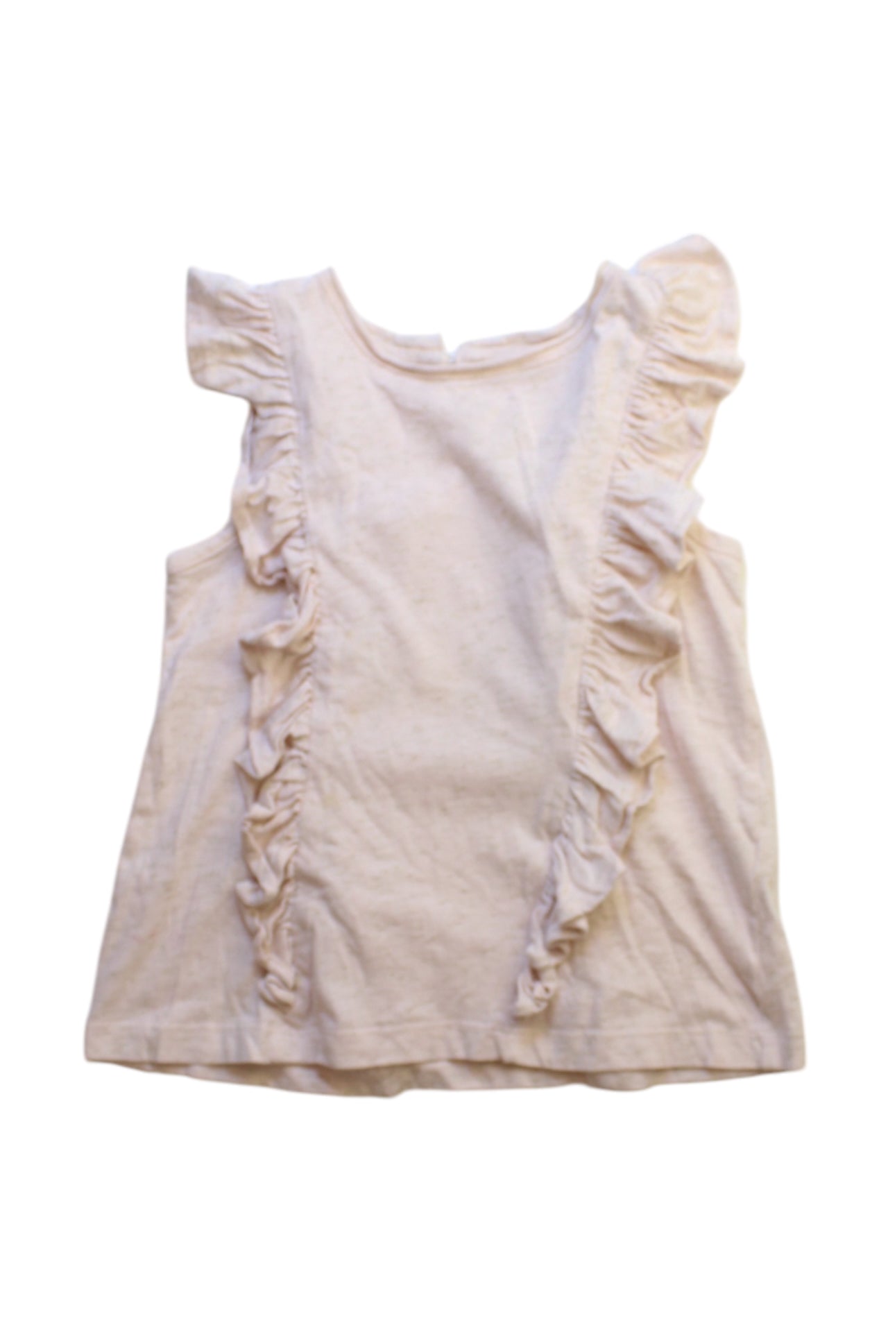 Velveteen Ruffle Sleeveless Top Size 6T、mySite、g9winljtr